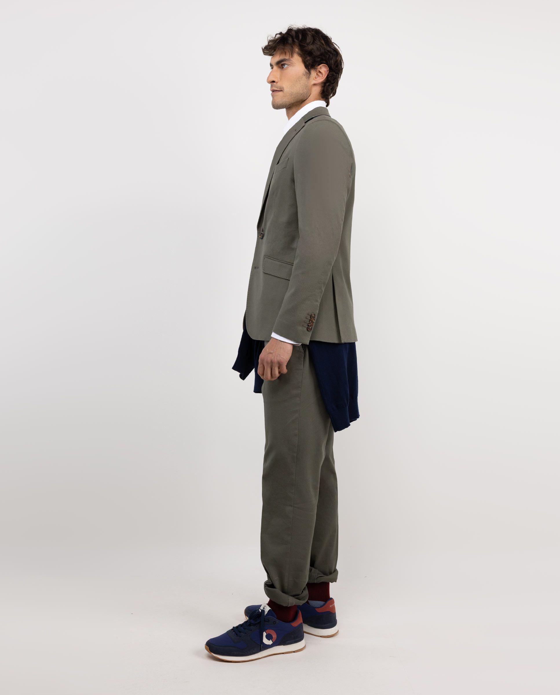 Pantalón Coordinado Panamá Lavado Verde HOMBRE OI 25-2