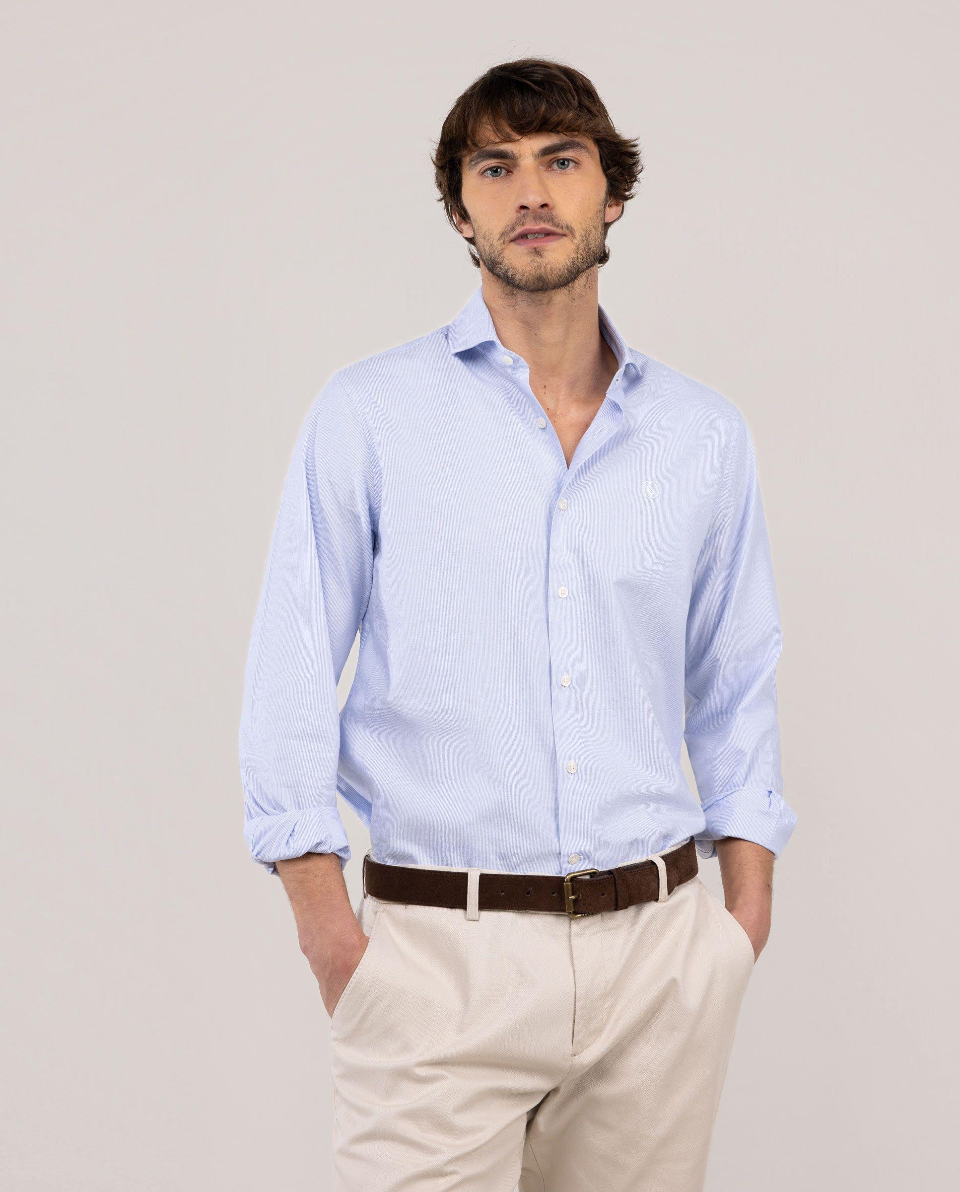 Camisa de Vestir Mil Rayas HOMBRE PV 26-0