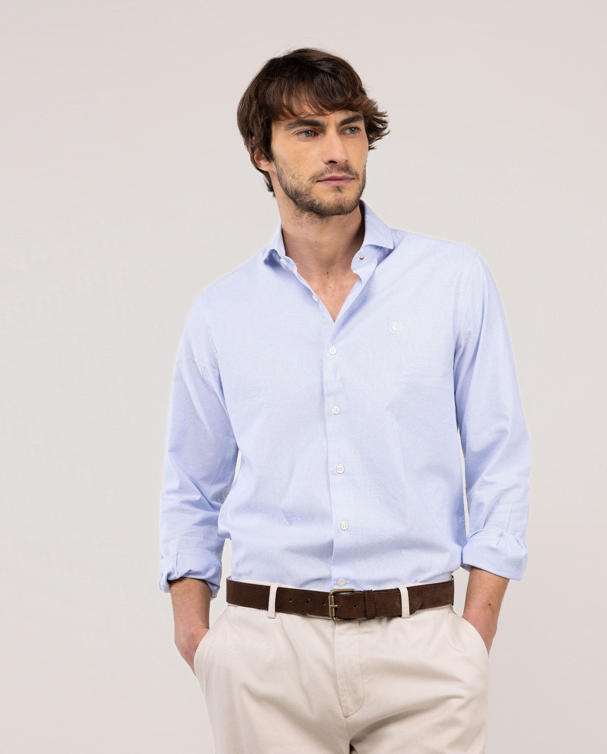 Camisa de Vestir Mil Rayas HOMBRE PV 26-2