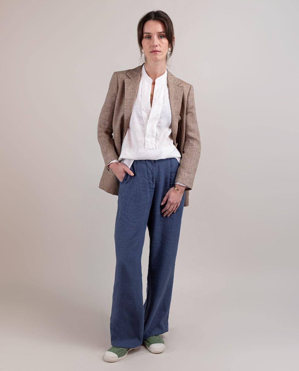 Americana Lino Beige MUJER PV 25-2