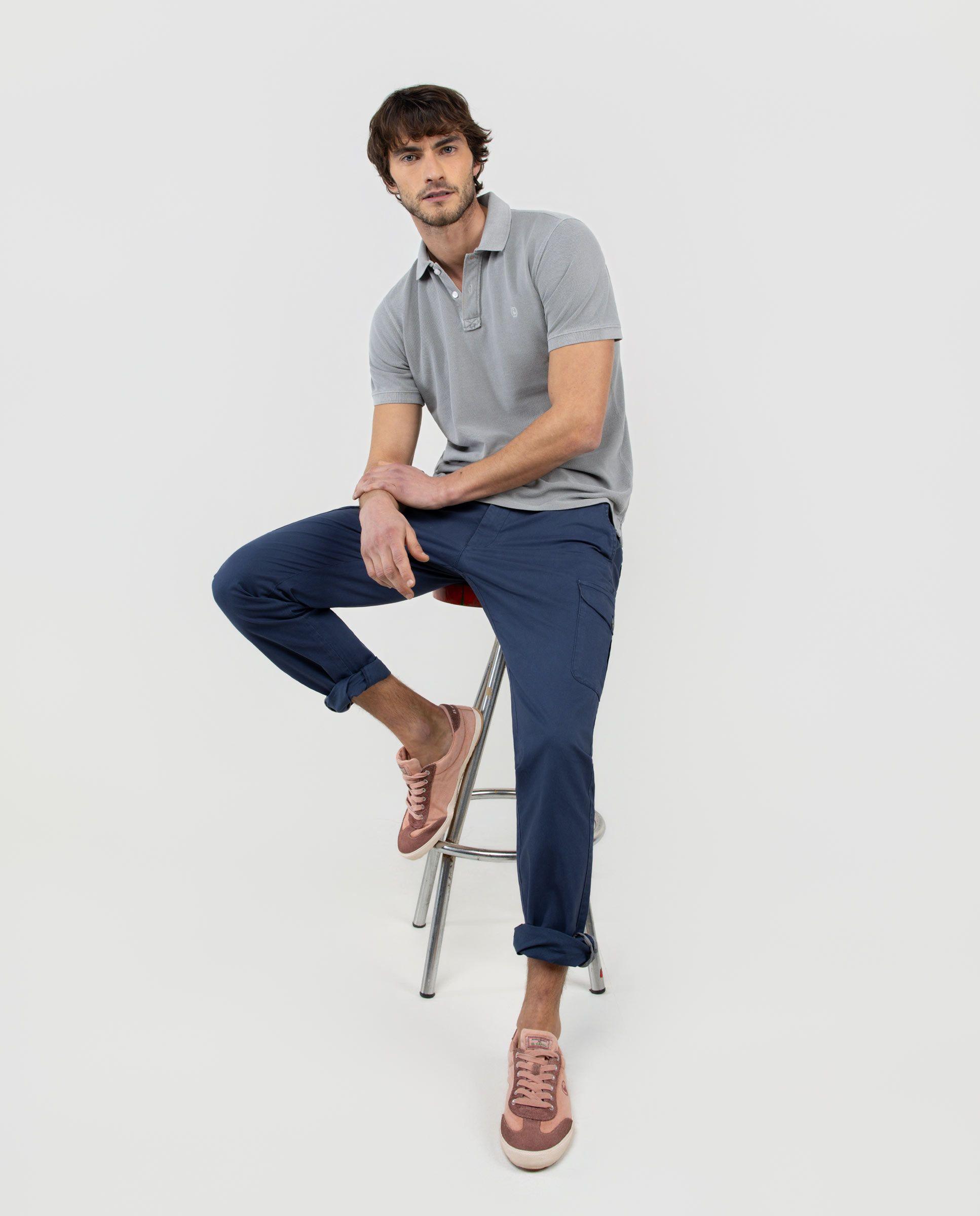 Polo Tinte Mineral Gris HOMBRE PV 26-1