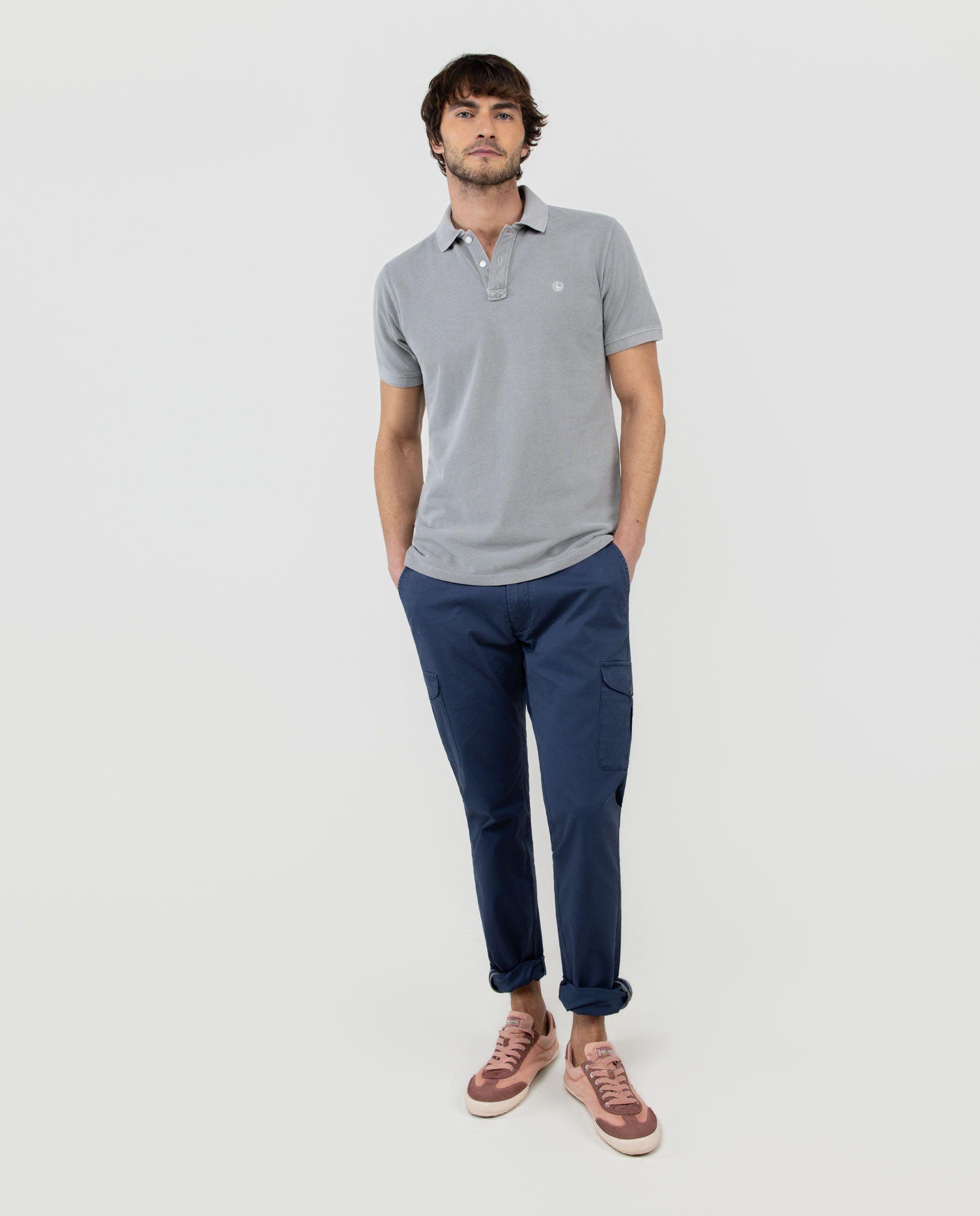 Polo Tinte Mineral Gris HOMBRE PV 26-2