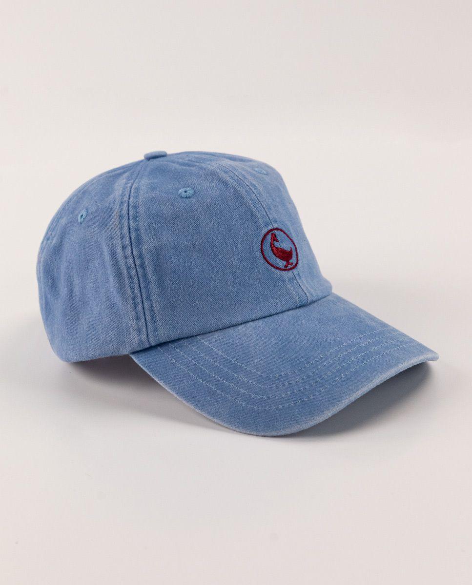 Gorra Algodón Lavado Celeste  PV 25-1