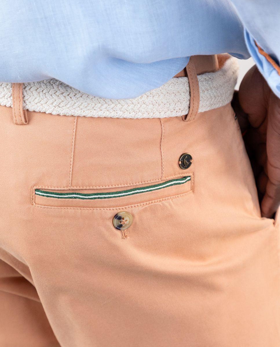 Pantalón Chino Verano Melocotón-4