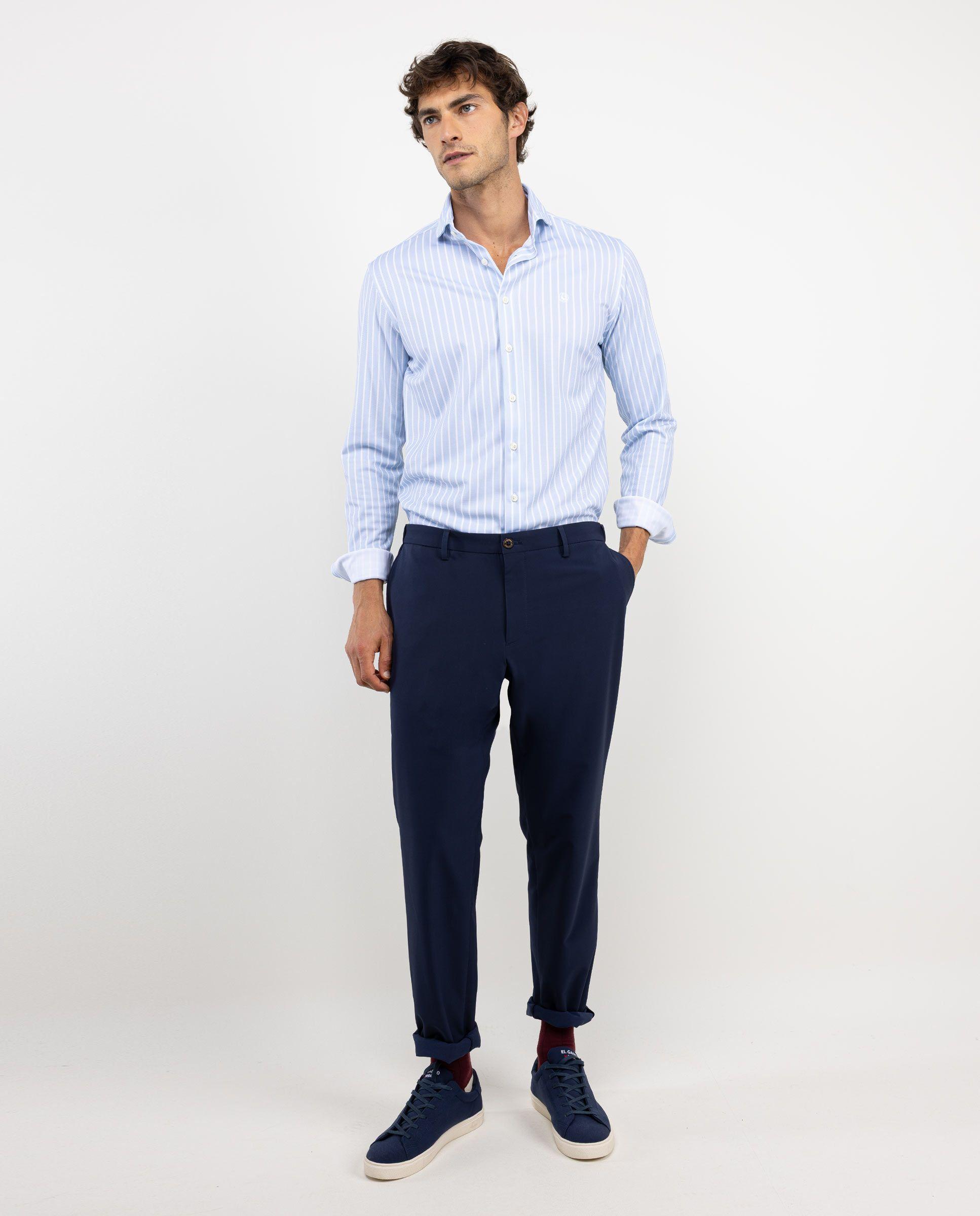 Camisa Sepiia Raya Butcher Azul HOMBRE OI 25-0