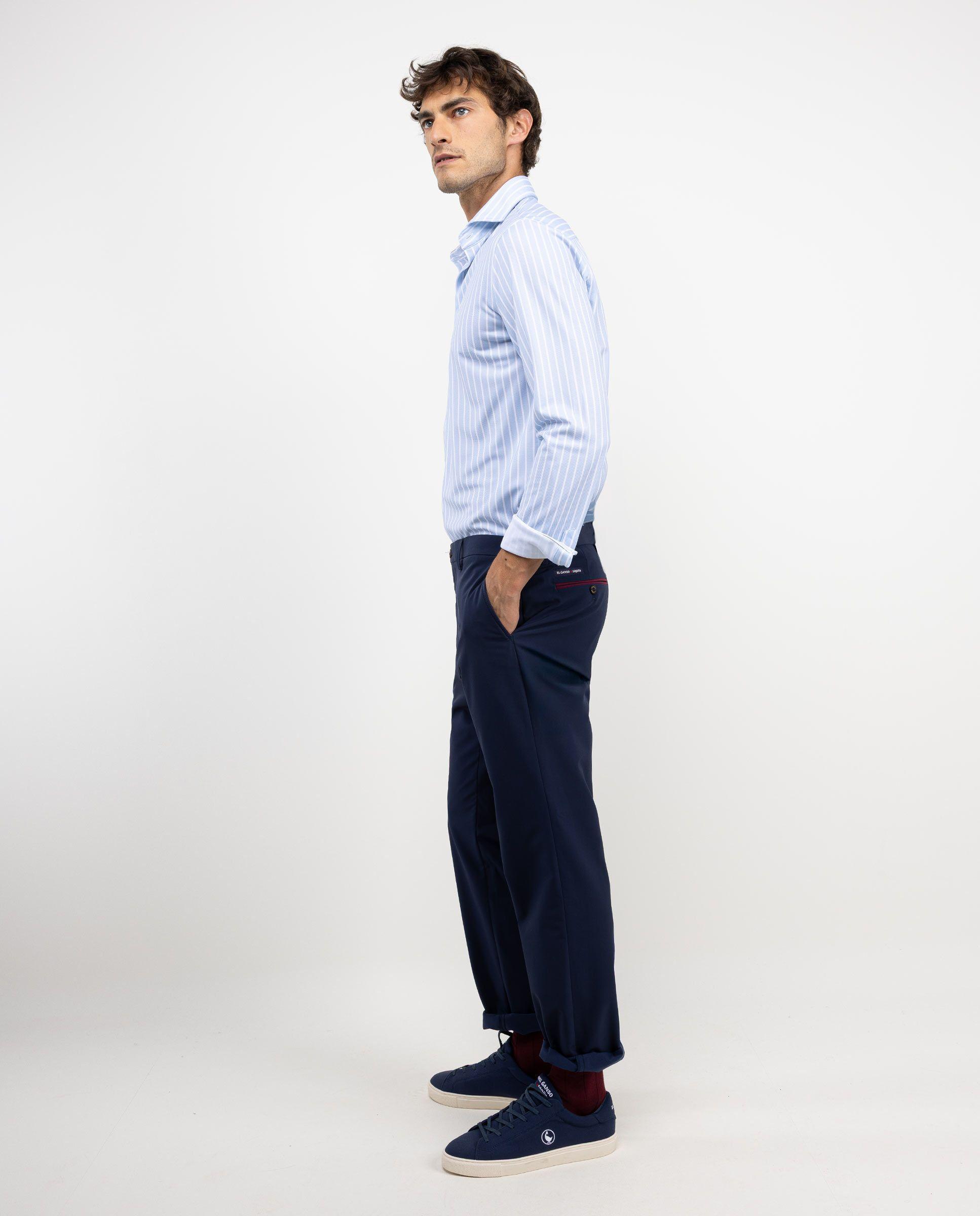 Camisa Sepiia Raya Butcher Azul HOMBRE OI 25-2