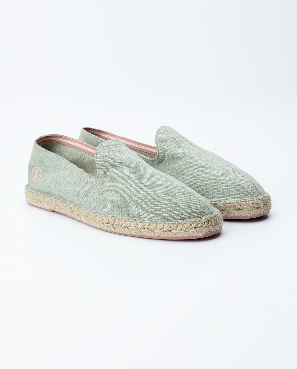 Alpargata Lisa Verde HOMBRE PV 25-1