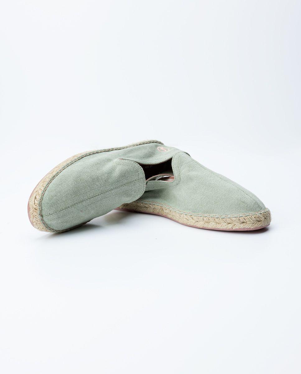 Alpargata Lisa Verde HOMBRE PV 25-2