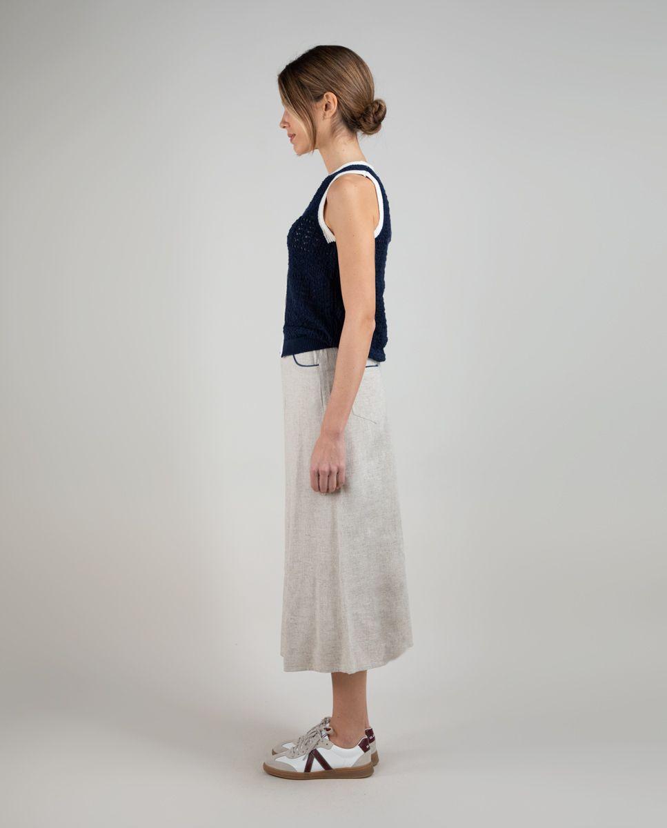 Falda Lino Crudo MUJER PV 25-1