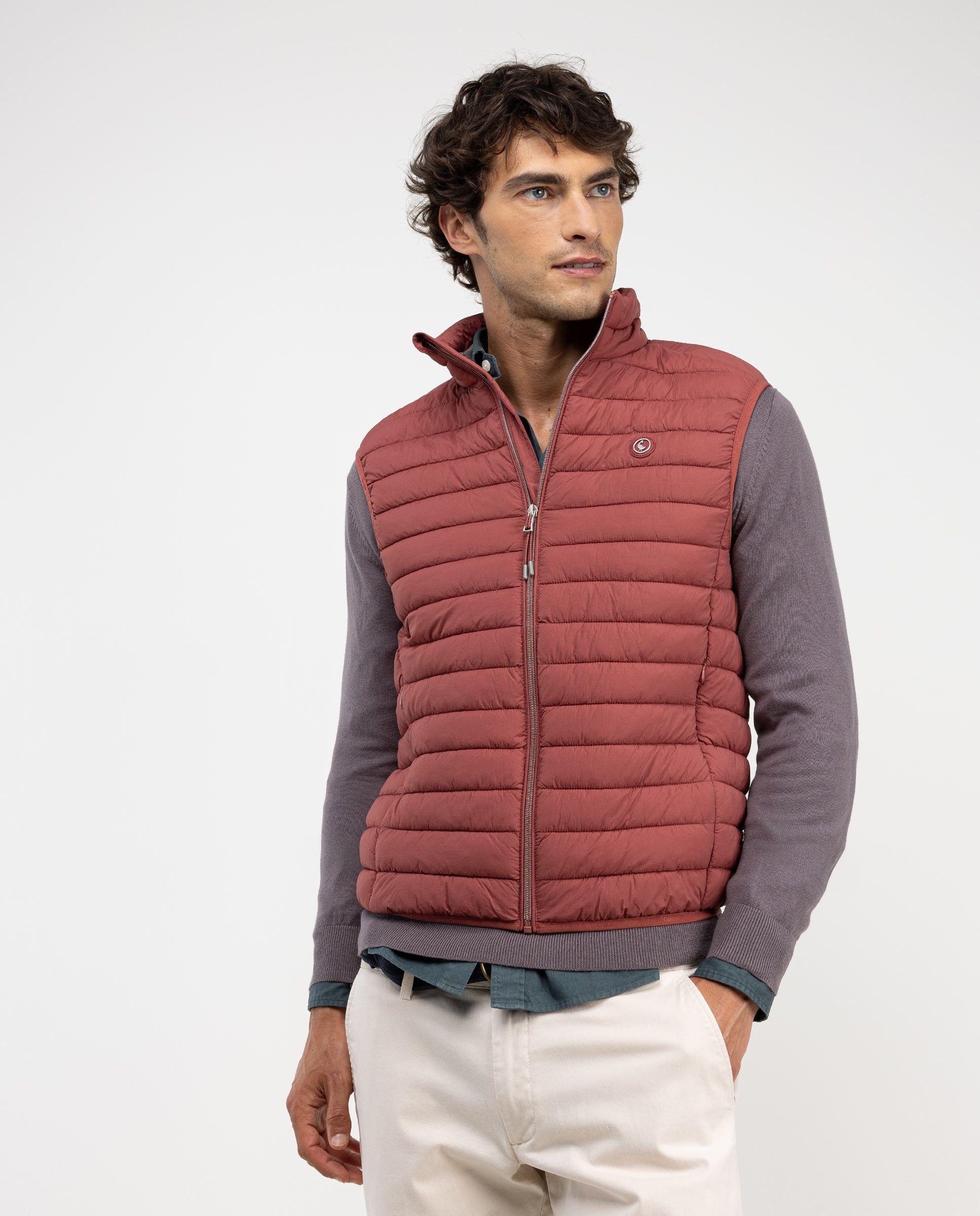 Chaleco Acolchado Básico Rojo HOMBRE OI 25-2