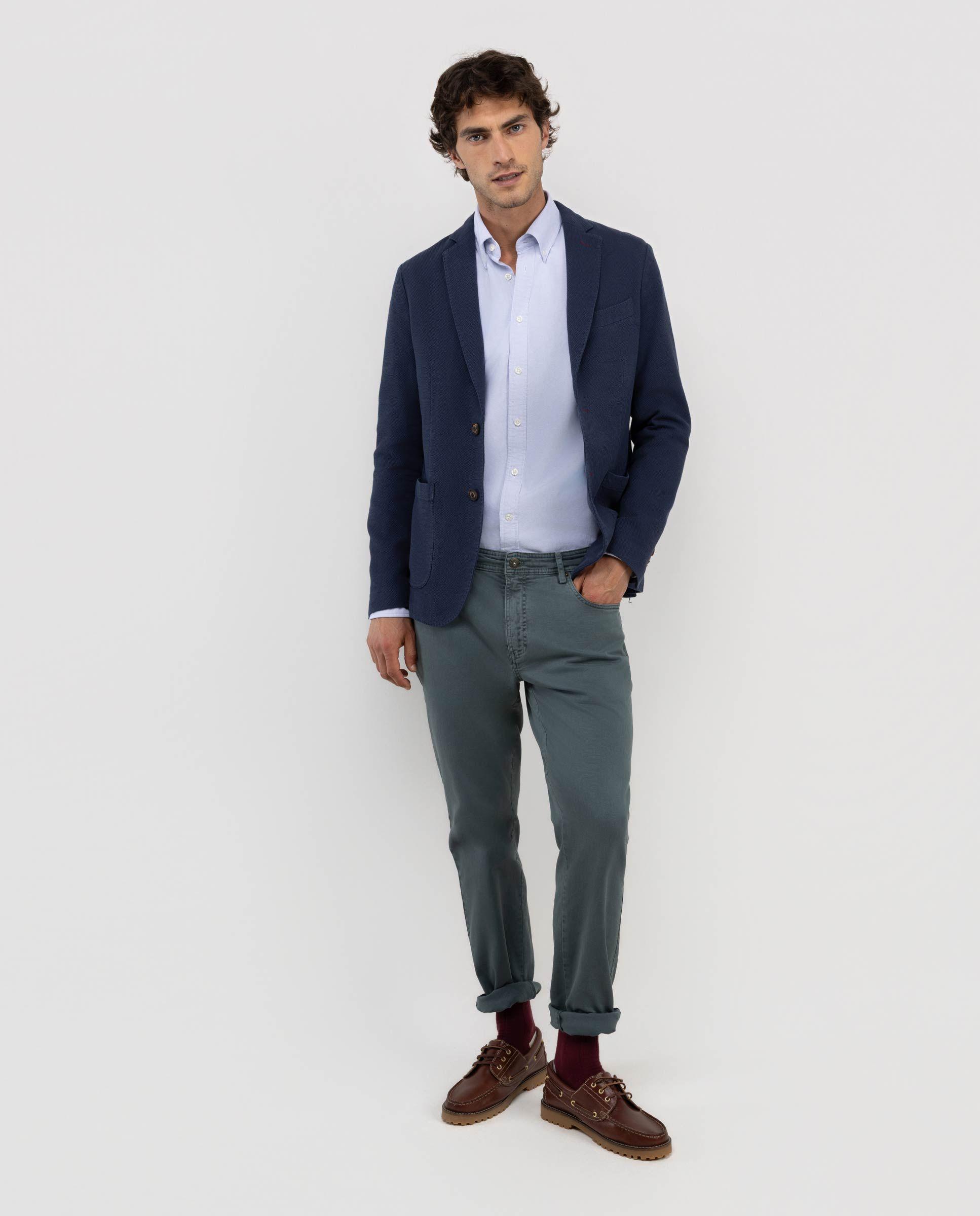 Americana Estructura Marino HOMBRE OI 25-0