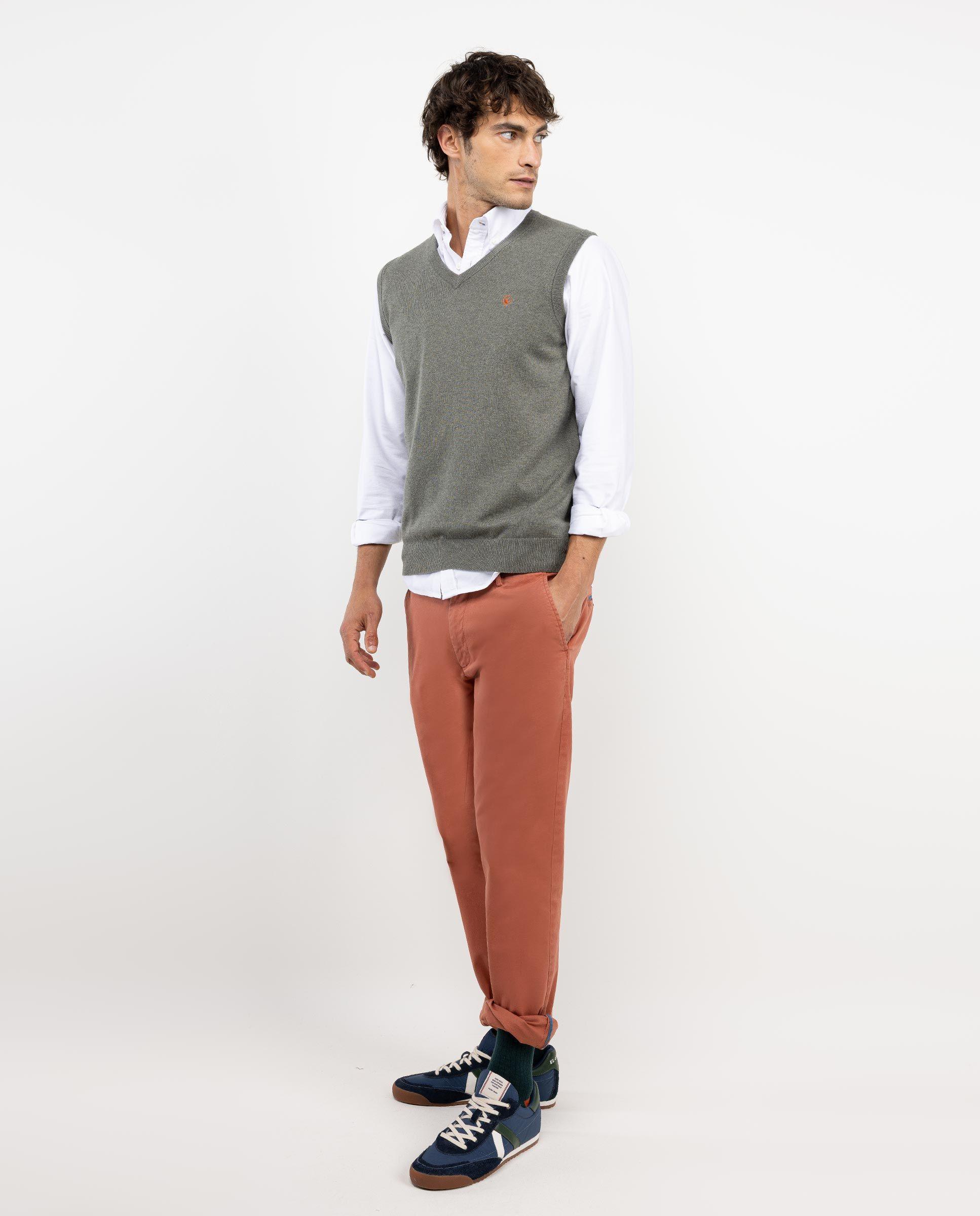 Chaleco Punto Verde HOMBRE OI 25-2