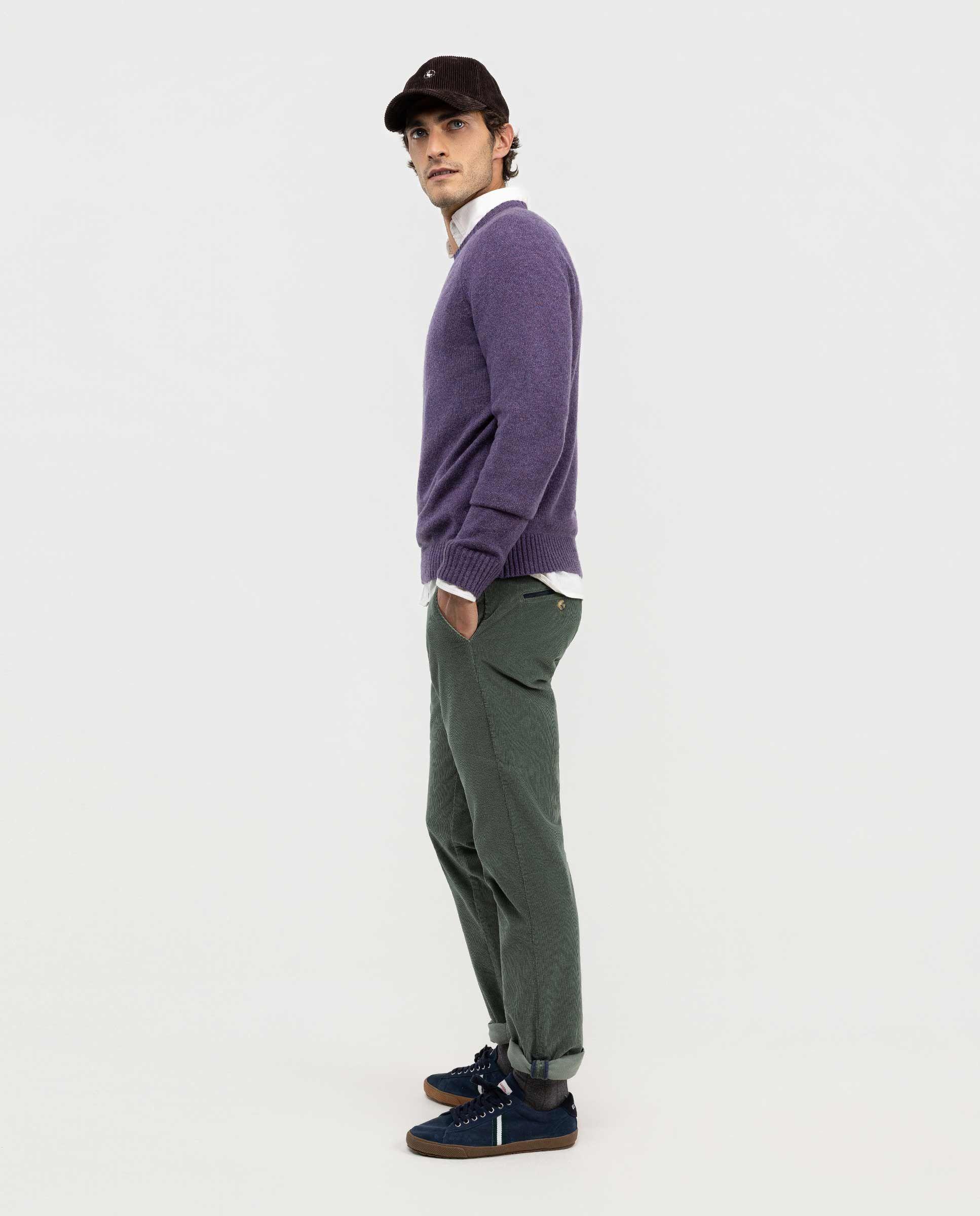 Pantalón Chino Pana Verde Slim Fit HOMBRE OI 25-2