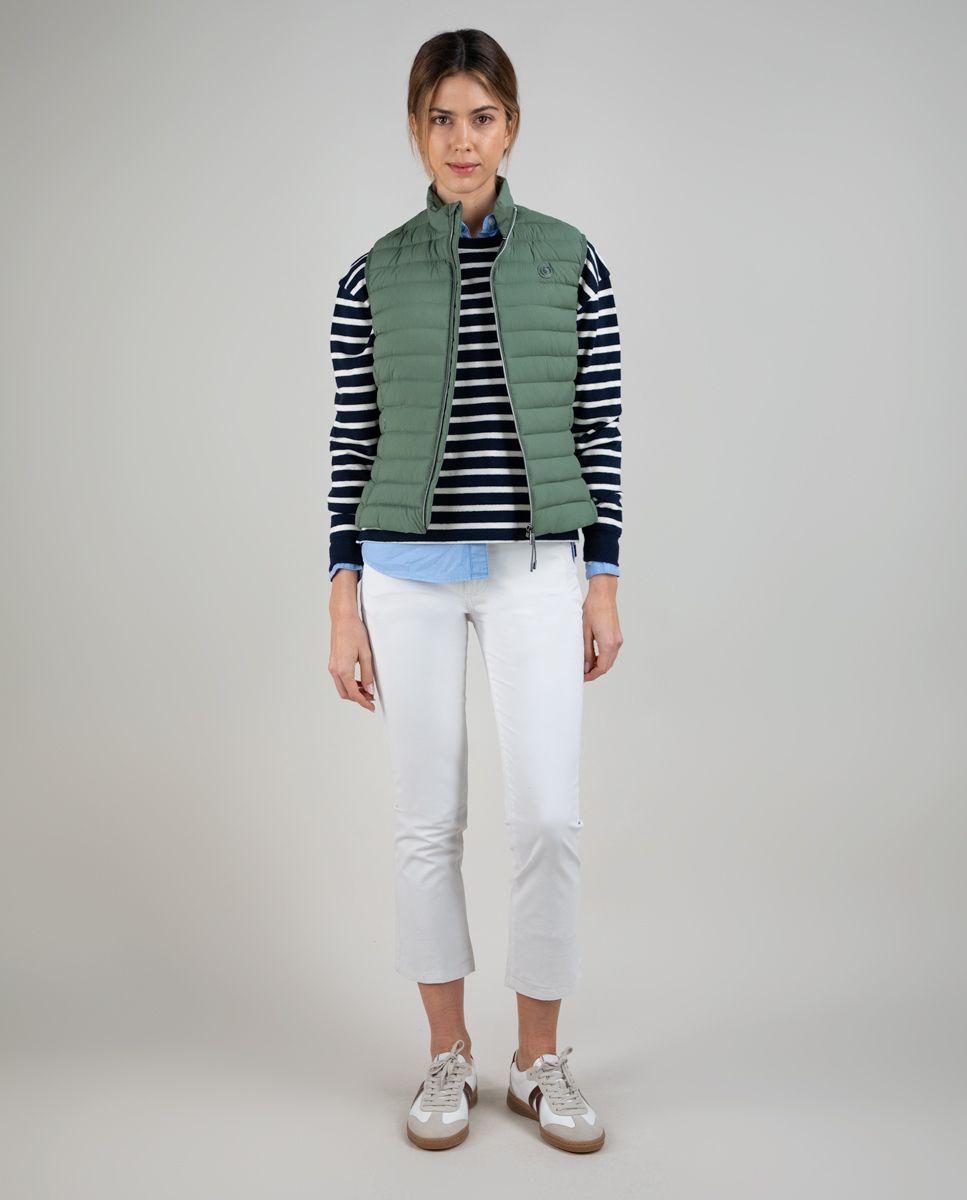 Chaleco Acolchado Verde MUJER PV 25-1