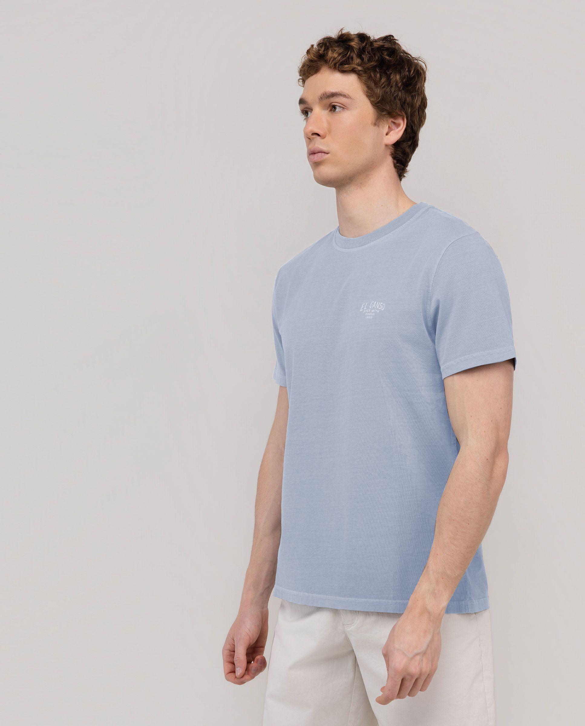 Camiseta Tinte Mineral Azul HOMBRE PV 26-1