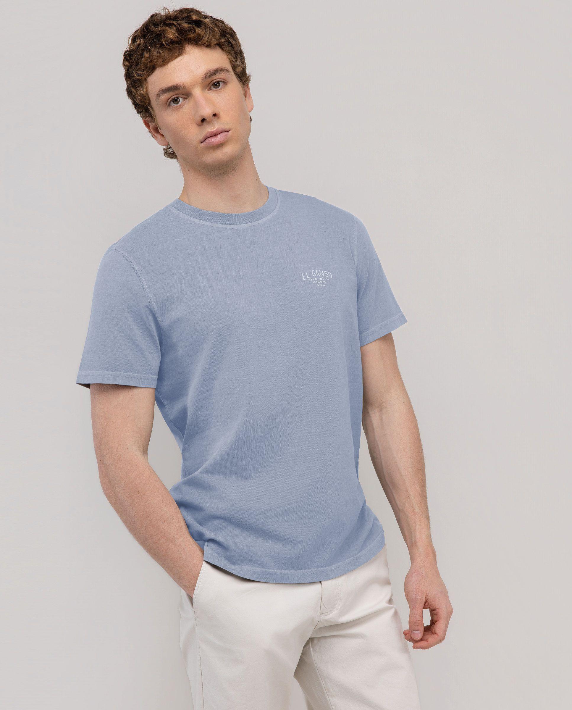 Camiseta Tinte Mineral Azul HOMBRE PV 26-2