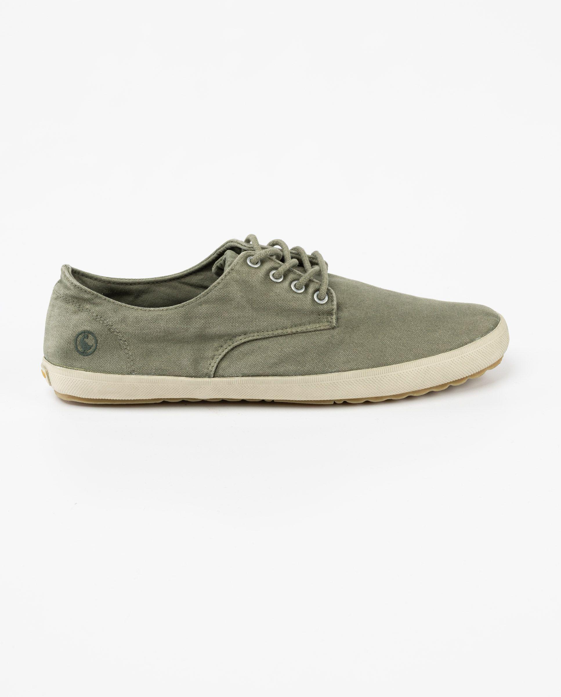 Derby Garment Dyed Canvas Kaki HOMBRE PV 26-0