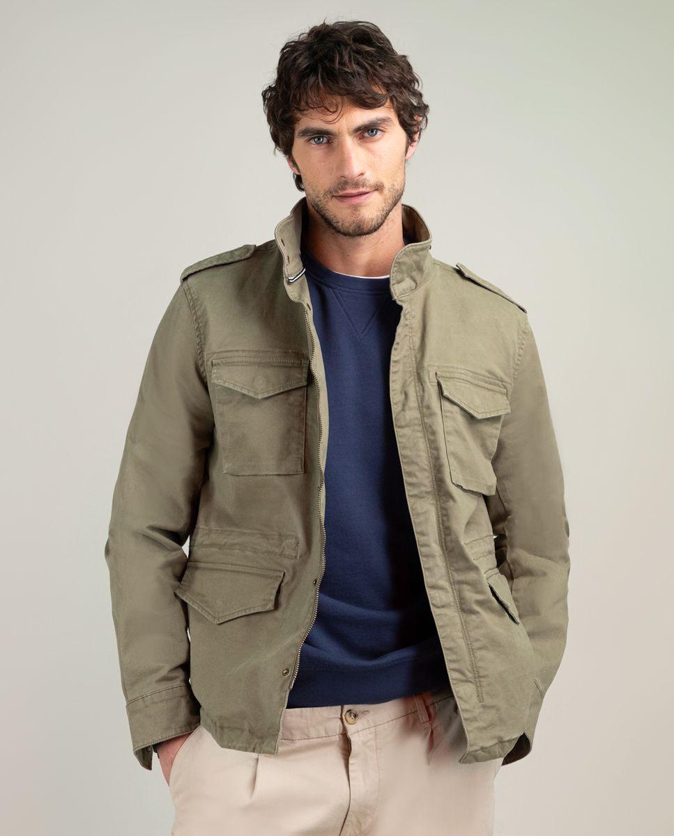 Field Jacket Verde HOMBRE PV 25-0