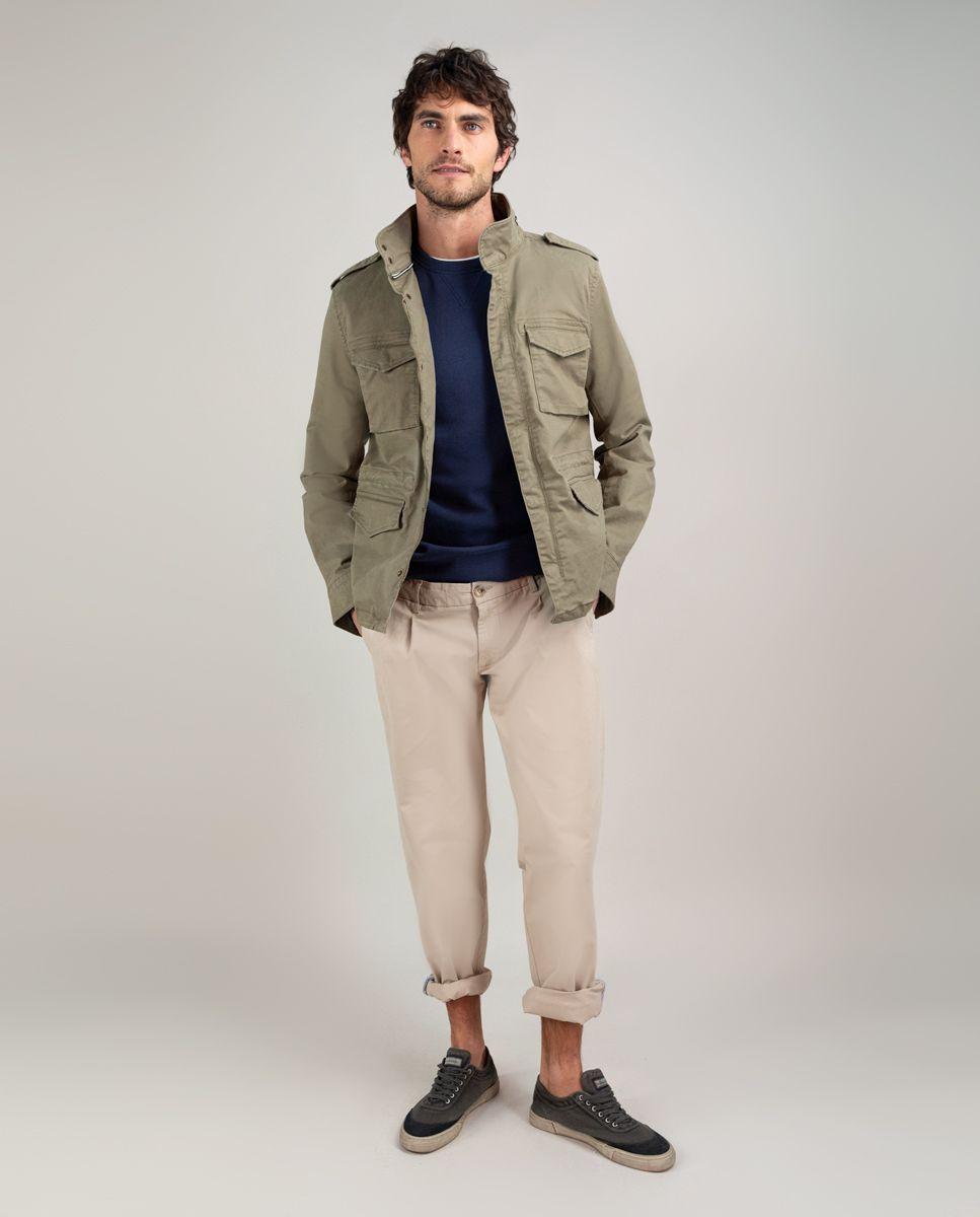 Field Jacket Verde HOMBRE PV 25-1