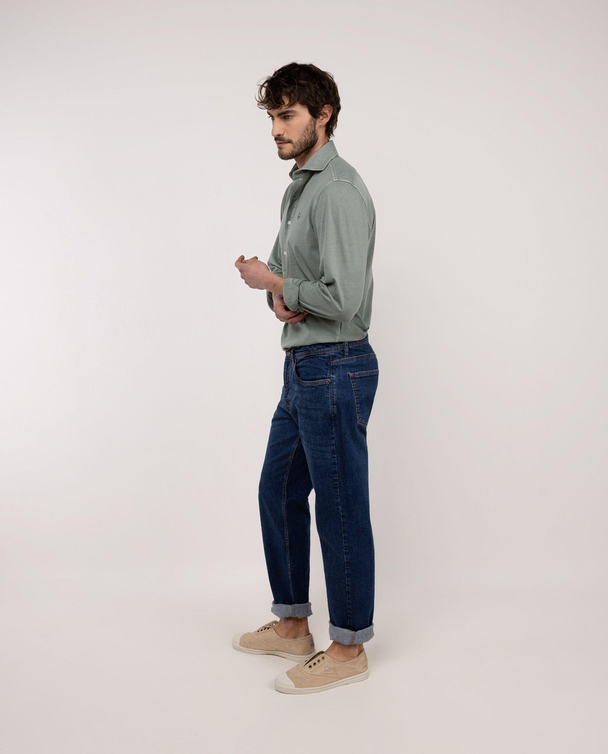 Pantalón Denim Azul Oscuro HOMBRE PV 26-2