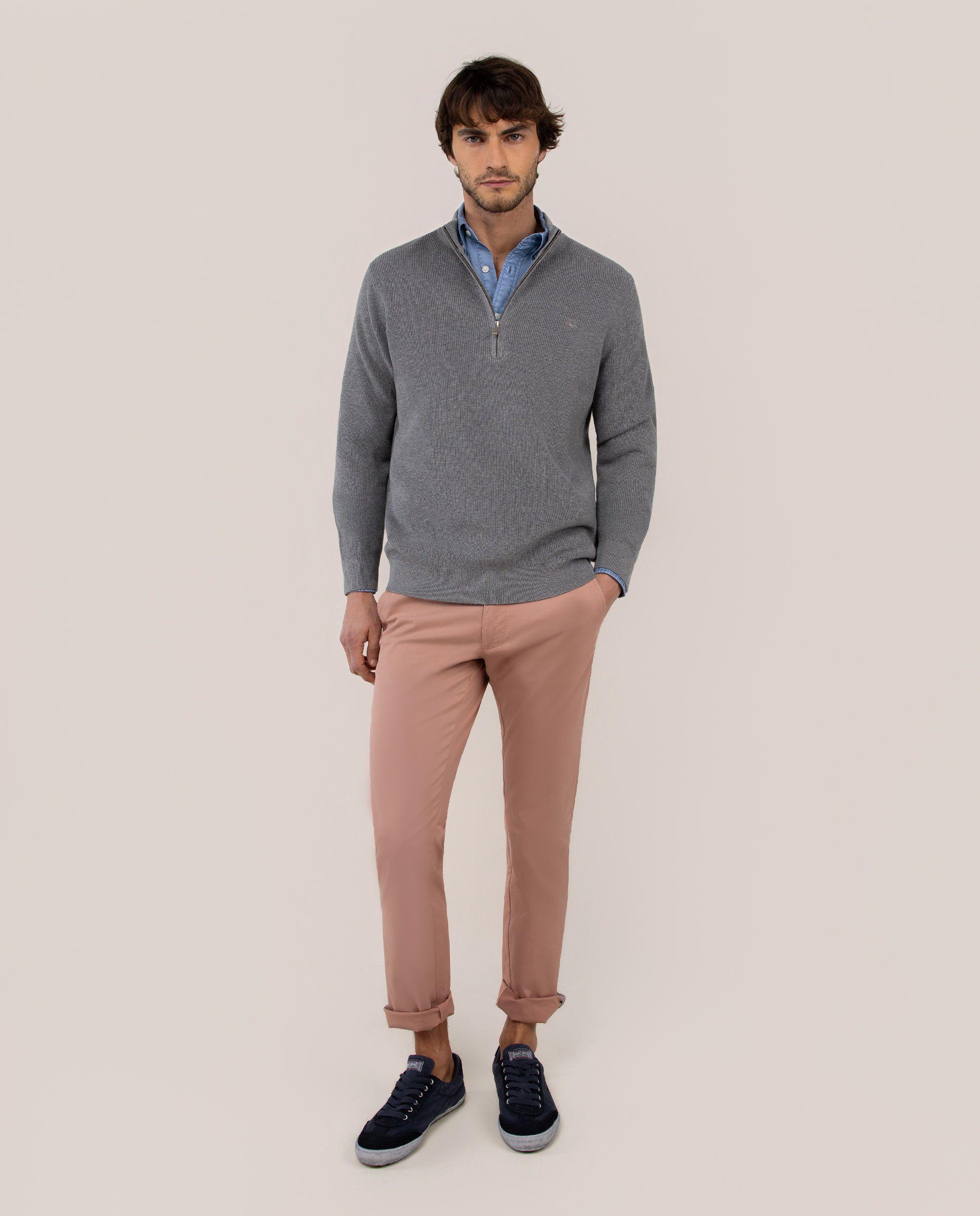 Pantalón Chino Básico Rojo HOMBRE PV 26-0