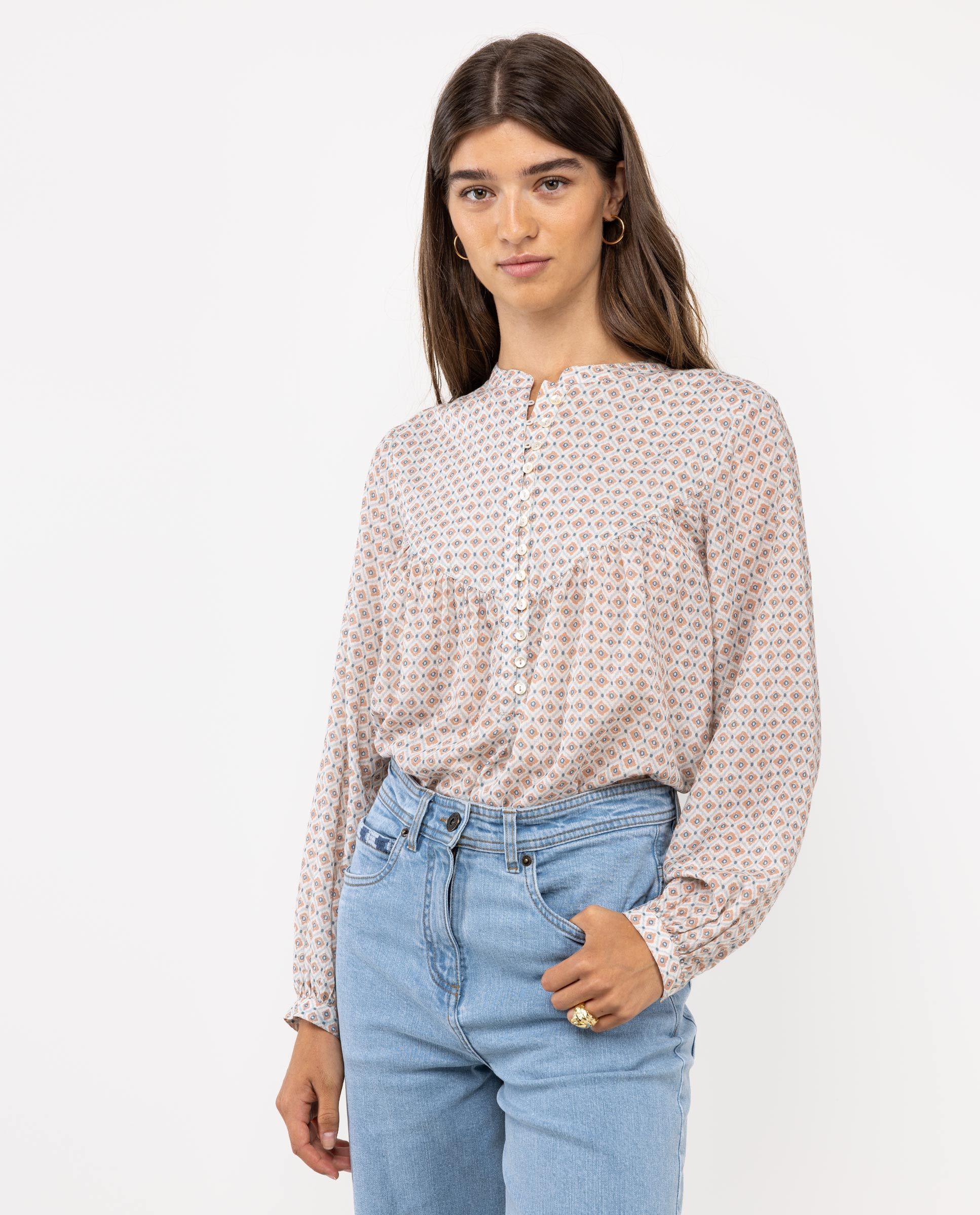 Blusa Estampado Motivo MUJER OI 25-2
