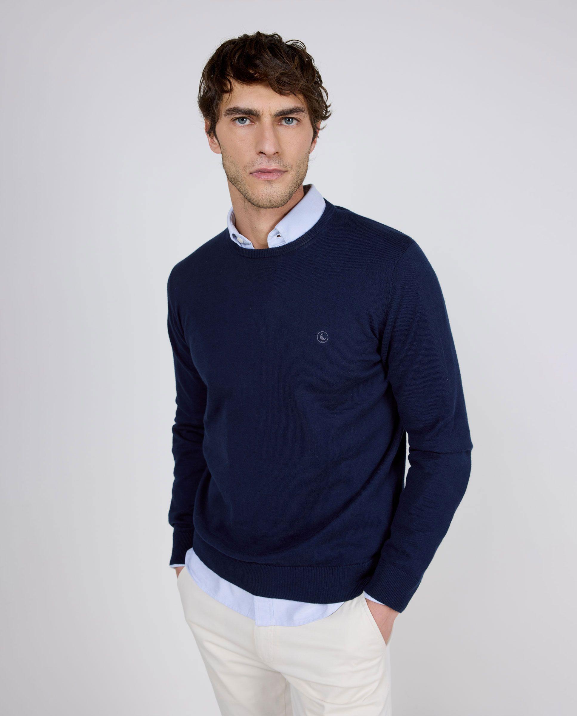 Jersey Cuello Caja Marino HOMBRE PV 26-2