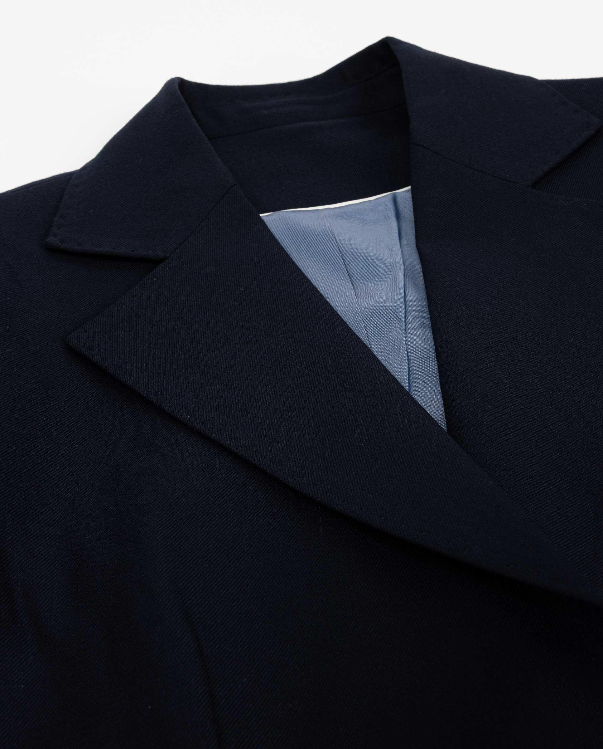 Americana Coordinada Liso Marino MUJER OI 25-2