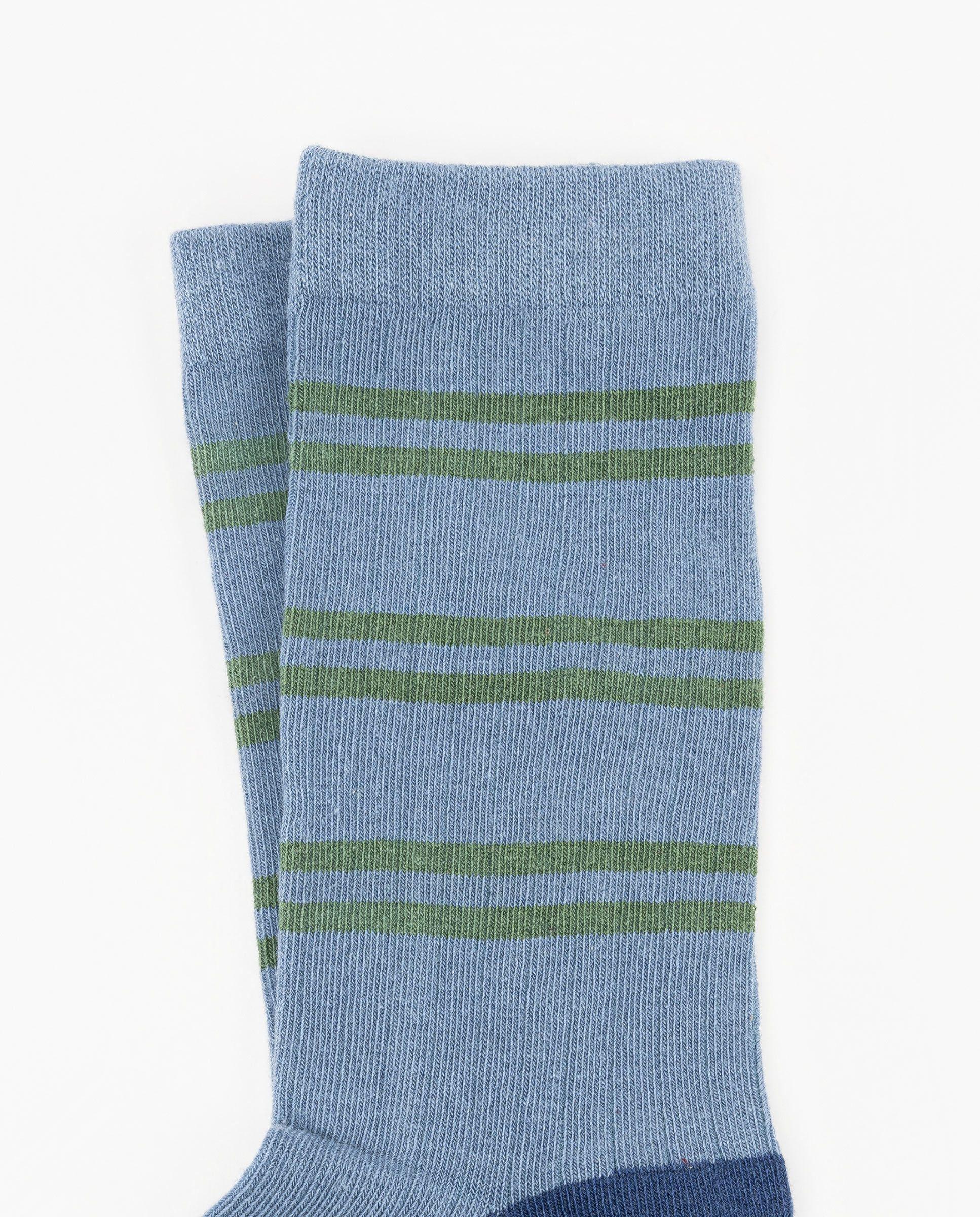 Calcetín Canalé Rayas Azul MUJER OI 25-1