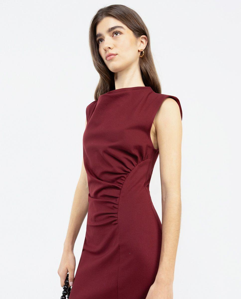 Vestido Punto Granate MUJER OI 25-2