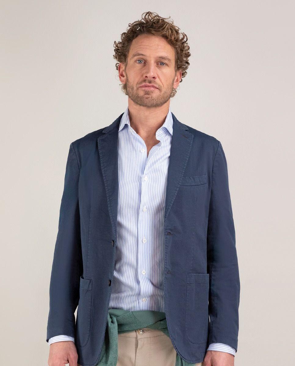 Americana Sarga Garment Dyed Marino HOMBRE PV 25-0