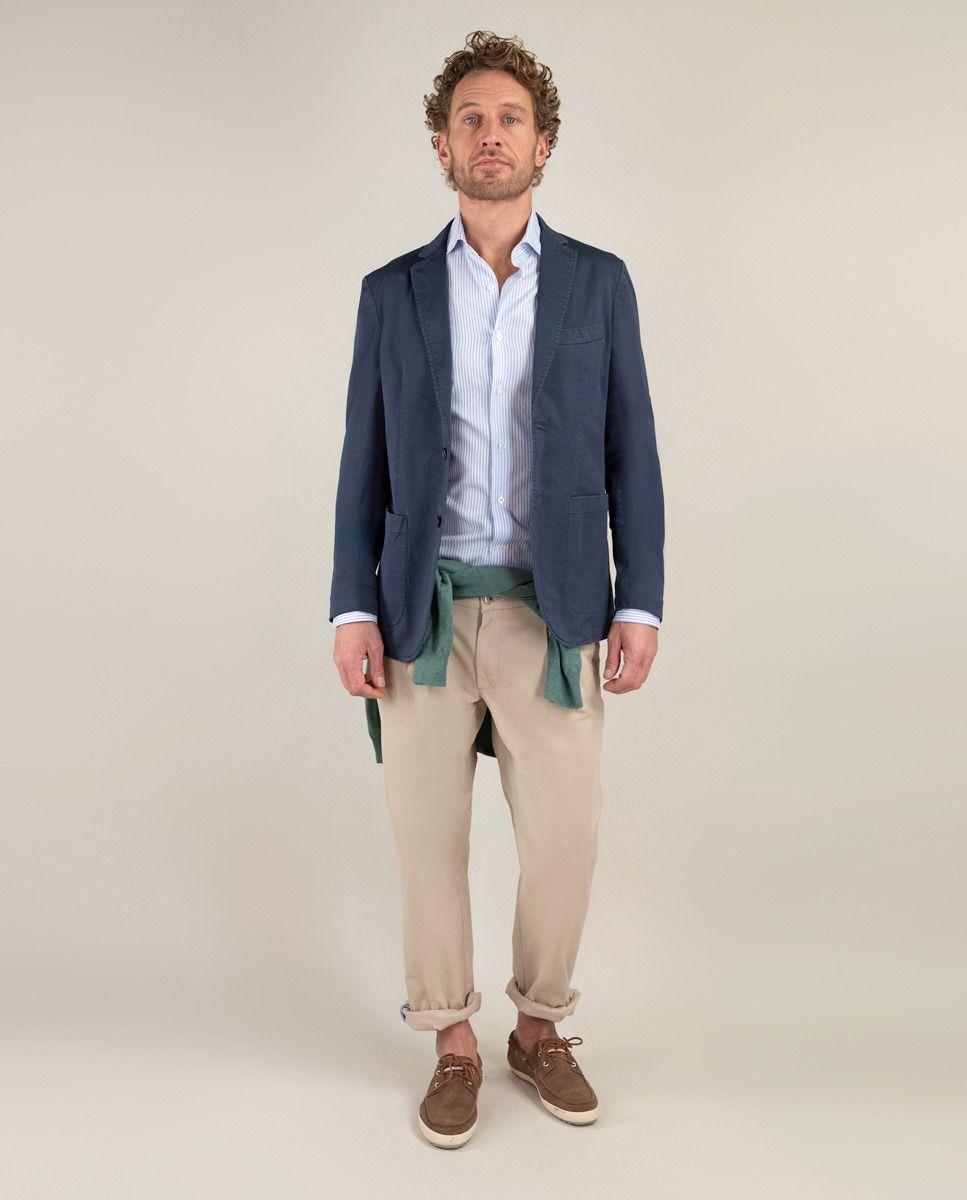 Americana Sarga Garment Dyed Marino HOMBRE PV 25-1