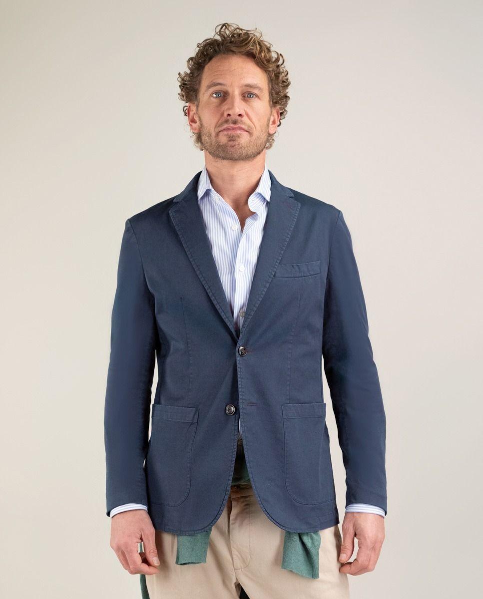 Americana Sarga Garment Dyed Marino HOMBRE PV 25-4