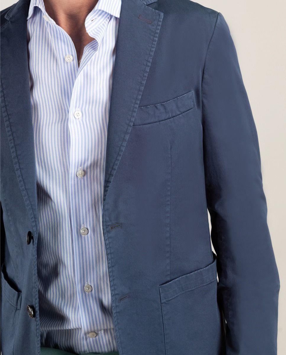 Americana Sarga Garment Dyed Marino HOMBRE PV 25-5