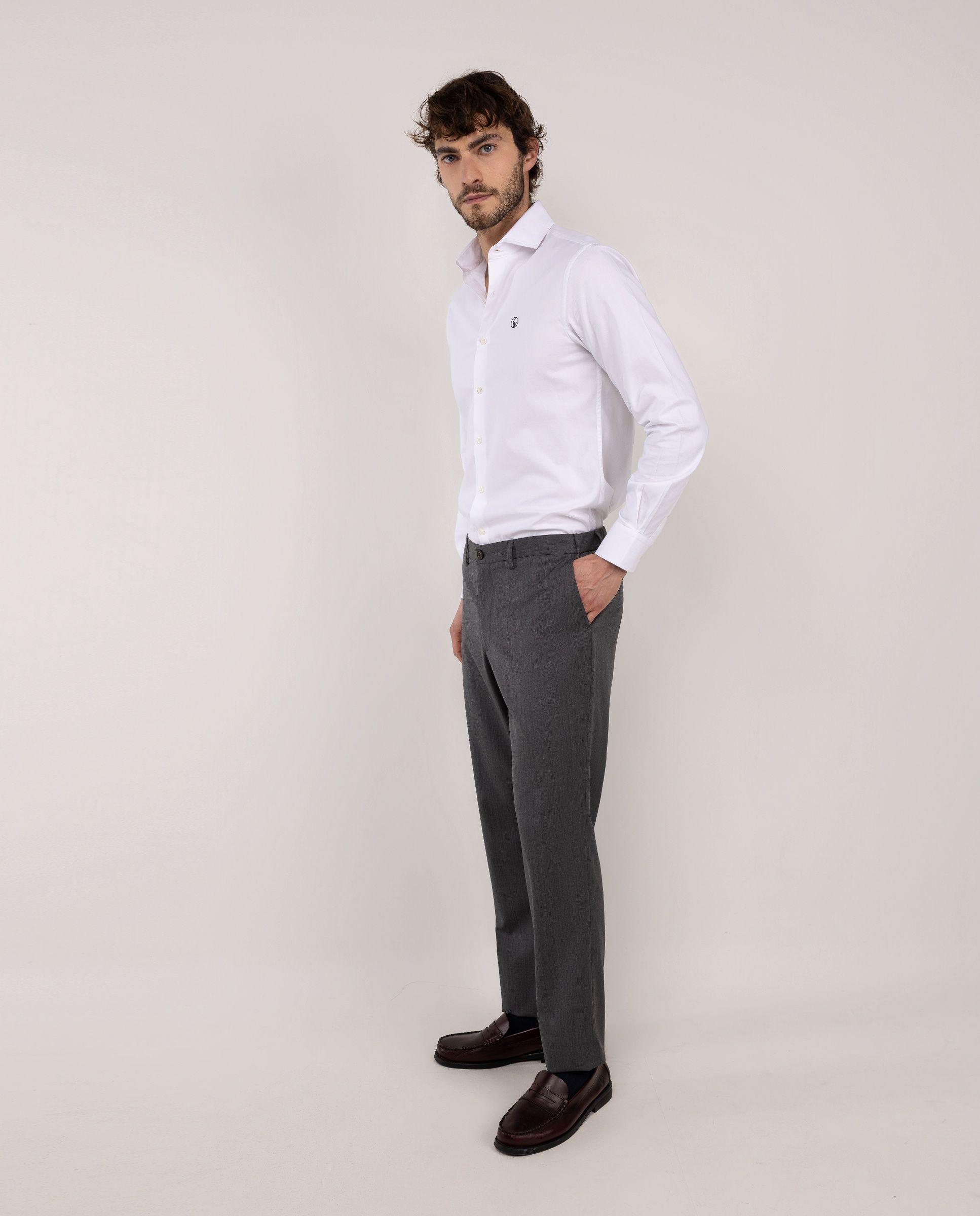 Camisa de Vestir Royal Oxford Blanca HOMBRE PV 26-2