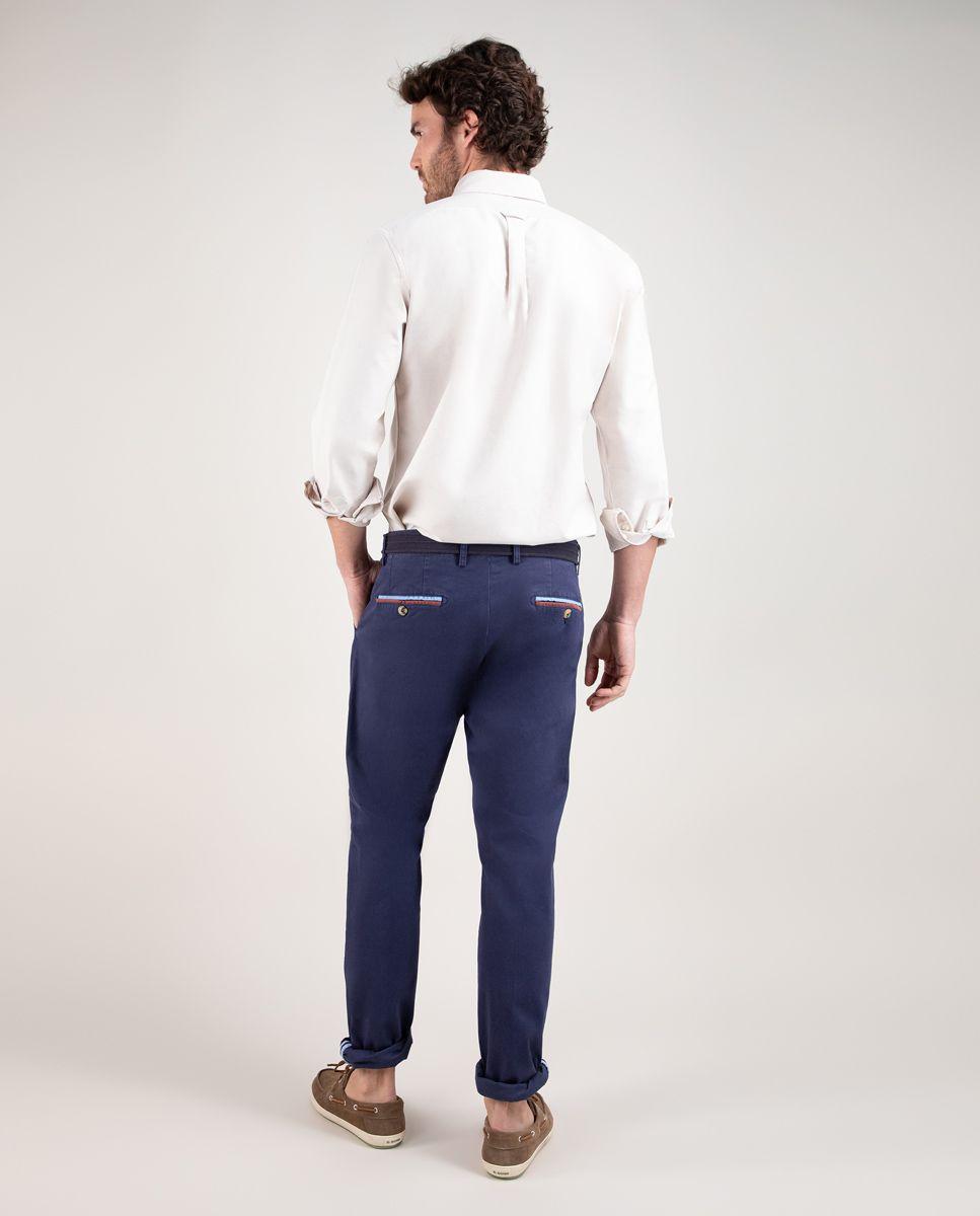 Pantalón Chino Básico Marino HOMBRE PV 25-2