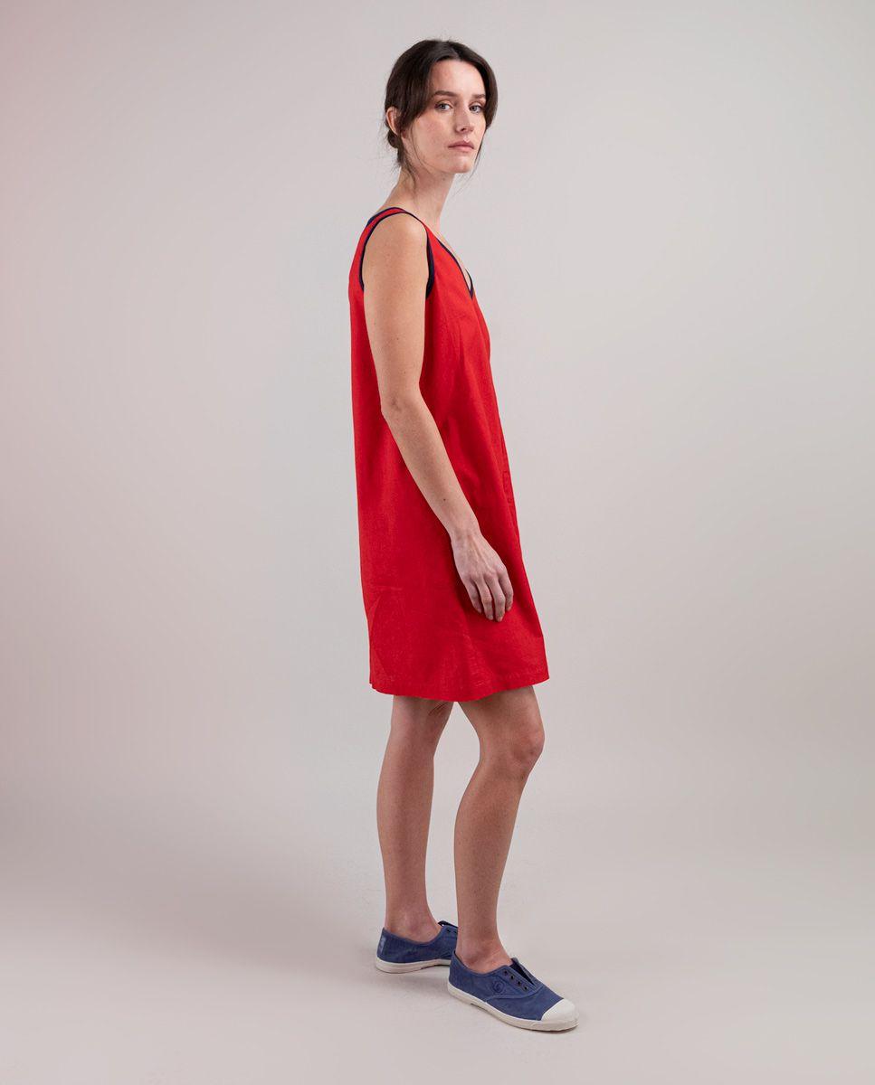 Vestido Rojo MUJER PV 25-2