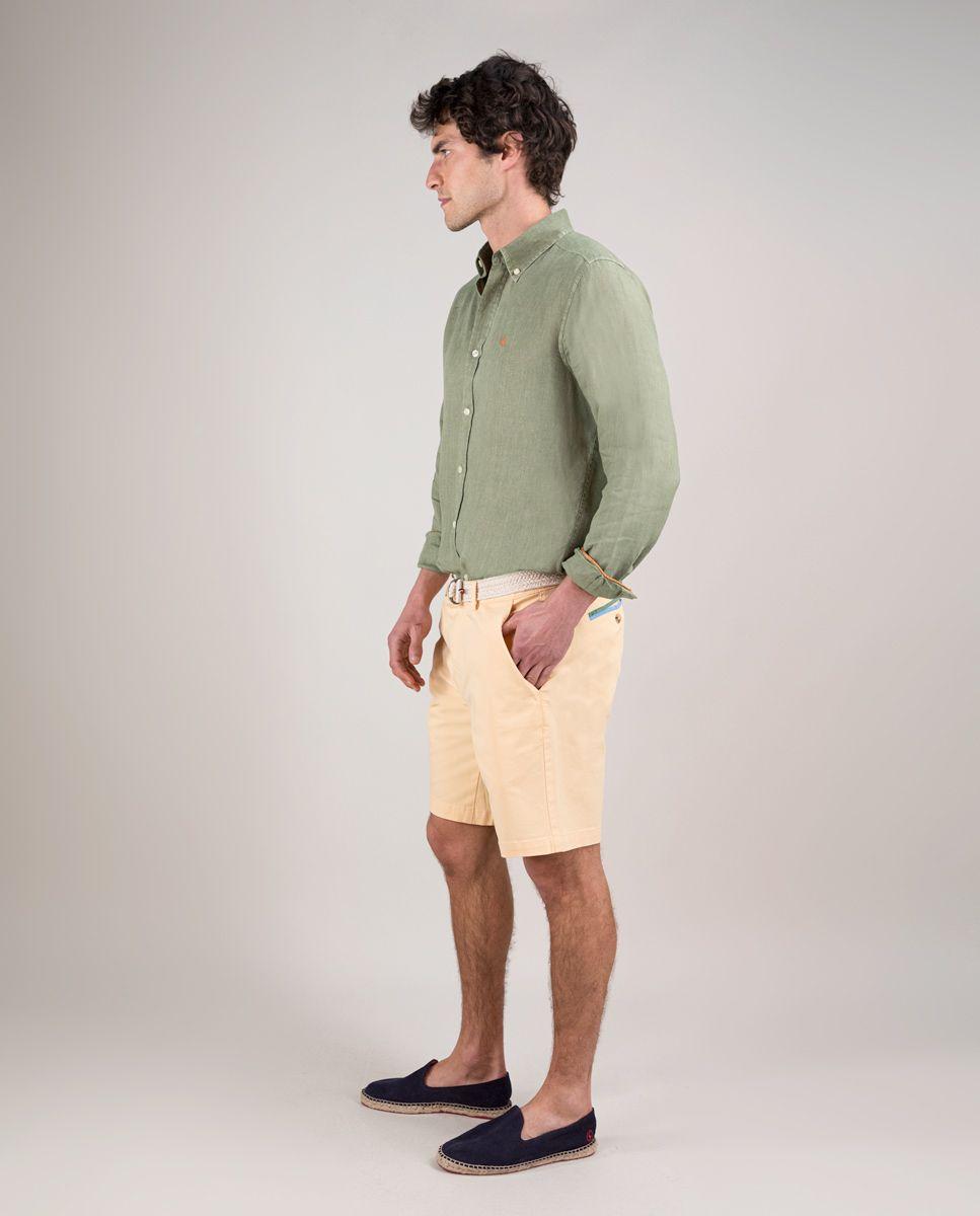 Bermuda Básica Amarillo HOMBRE PV 25-2