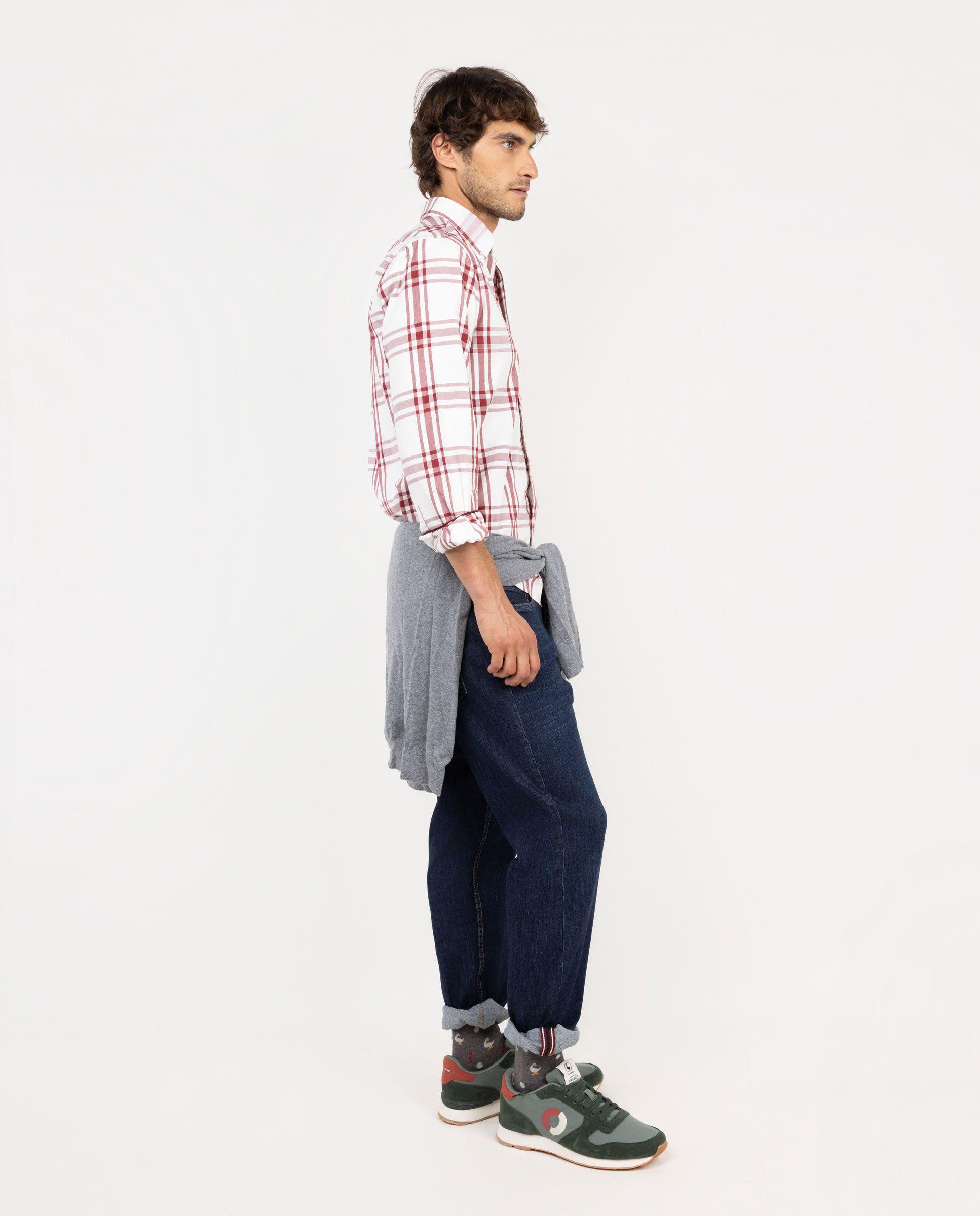 Pantalón Denim Azul Oscuro HOMBRE OI 25-2