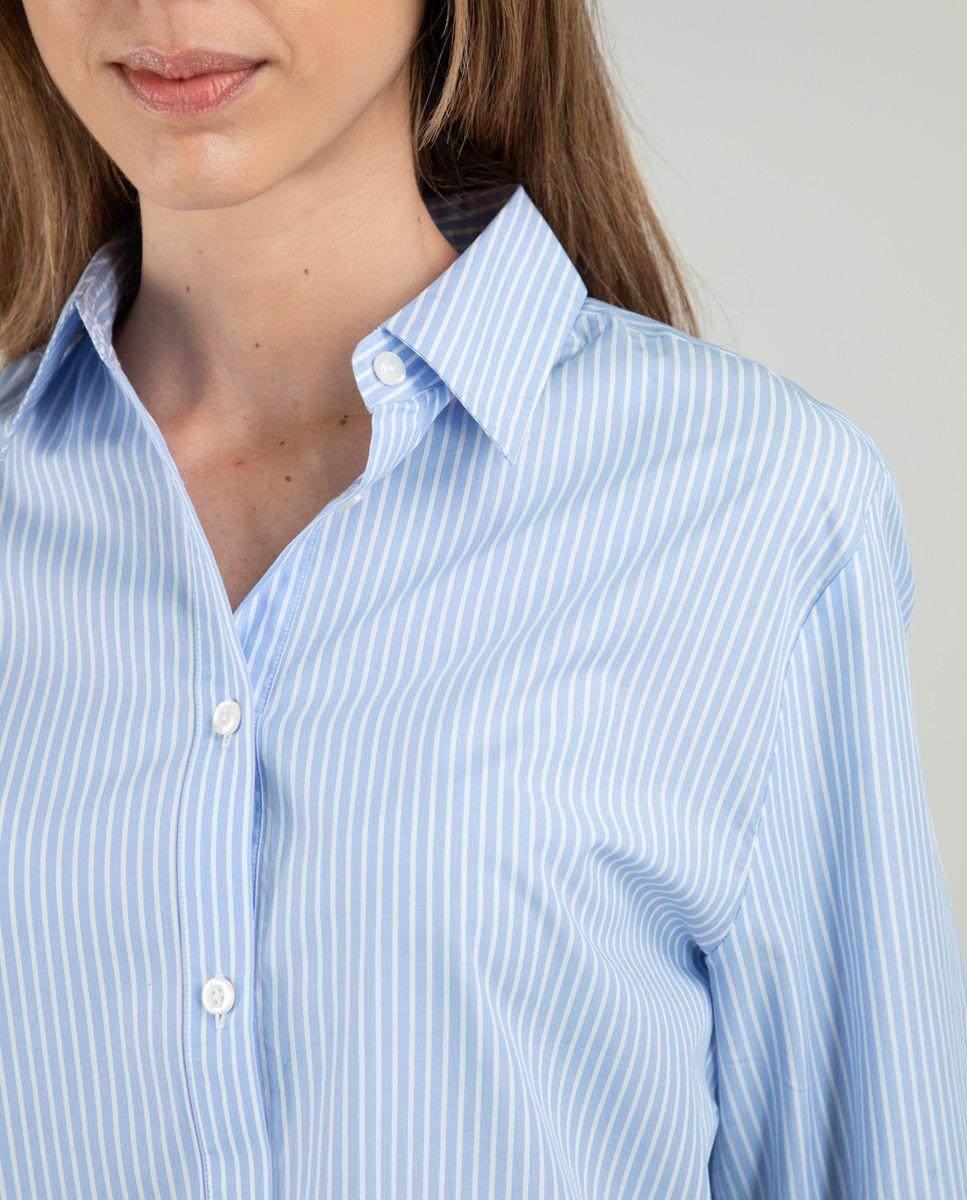 Camisa Popelín Butcher Celeste MUJER PV 25-4
