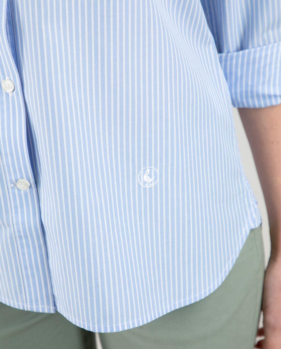 Camisa Popelín Butcher Celeste MUJER PV 25-5