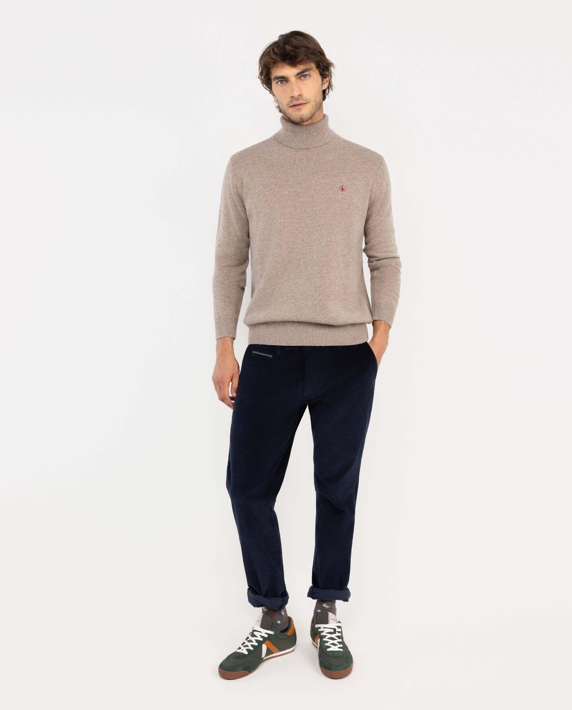 Jersey Cuello Cisne Tostado HOMBRE OI 25-2