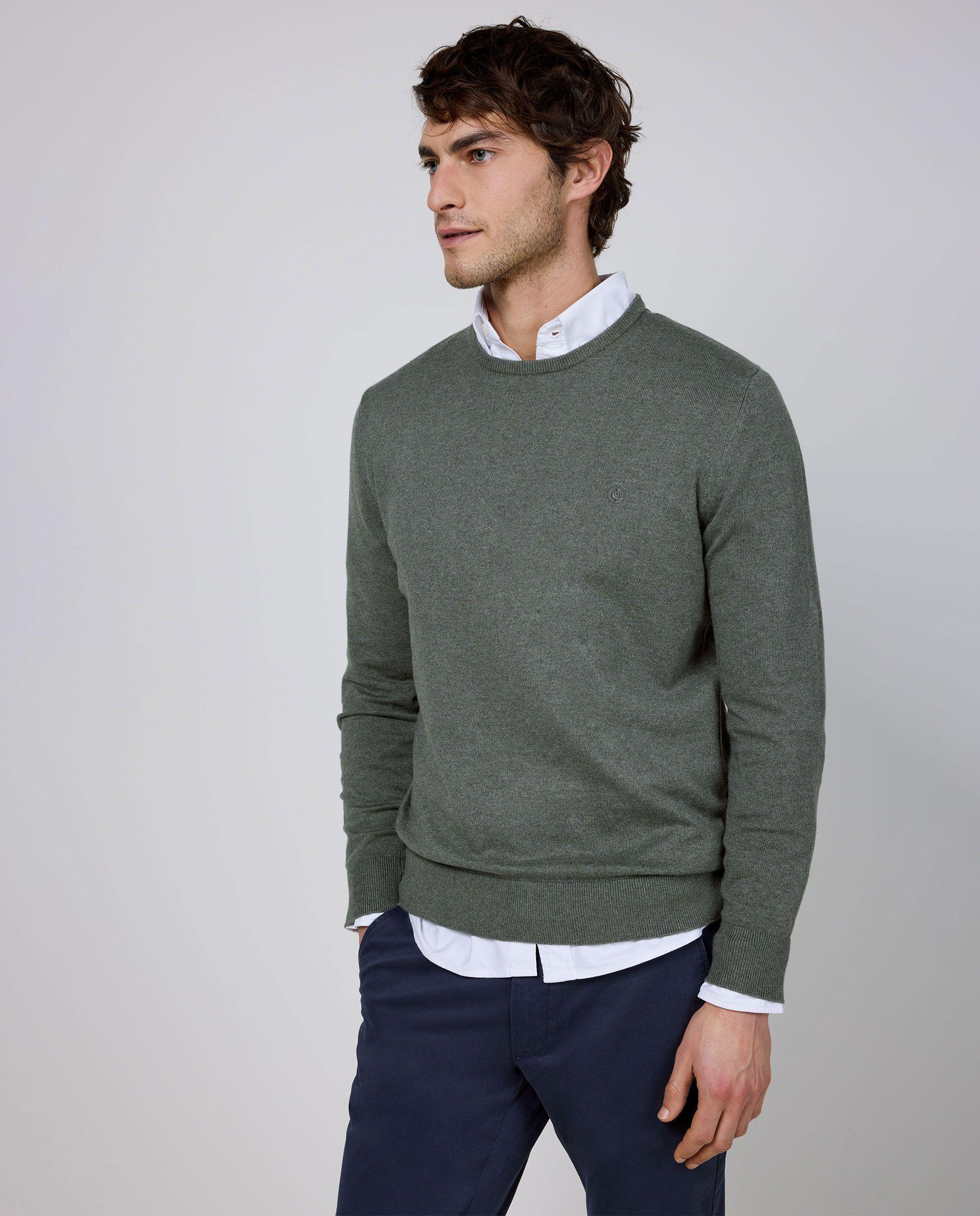 Jersey Cuello Caja Verde HOMBRE PV 26-1