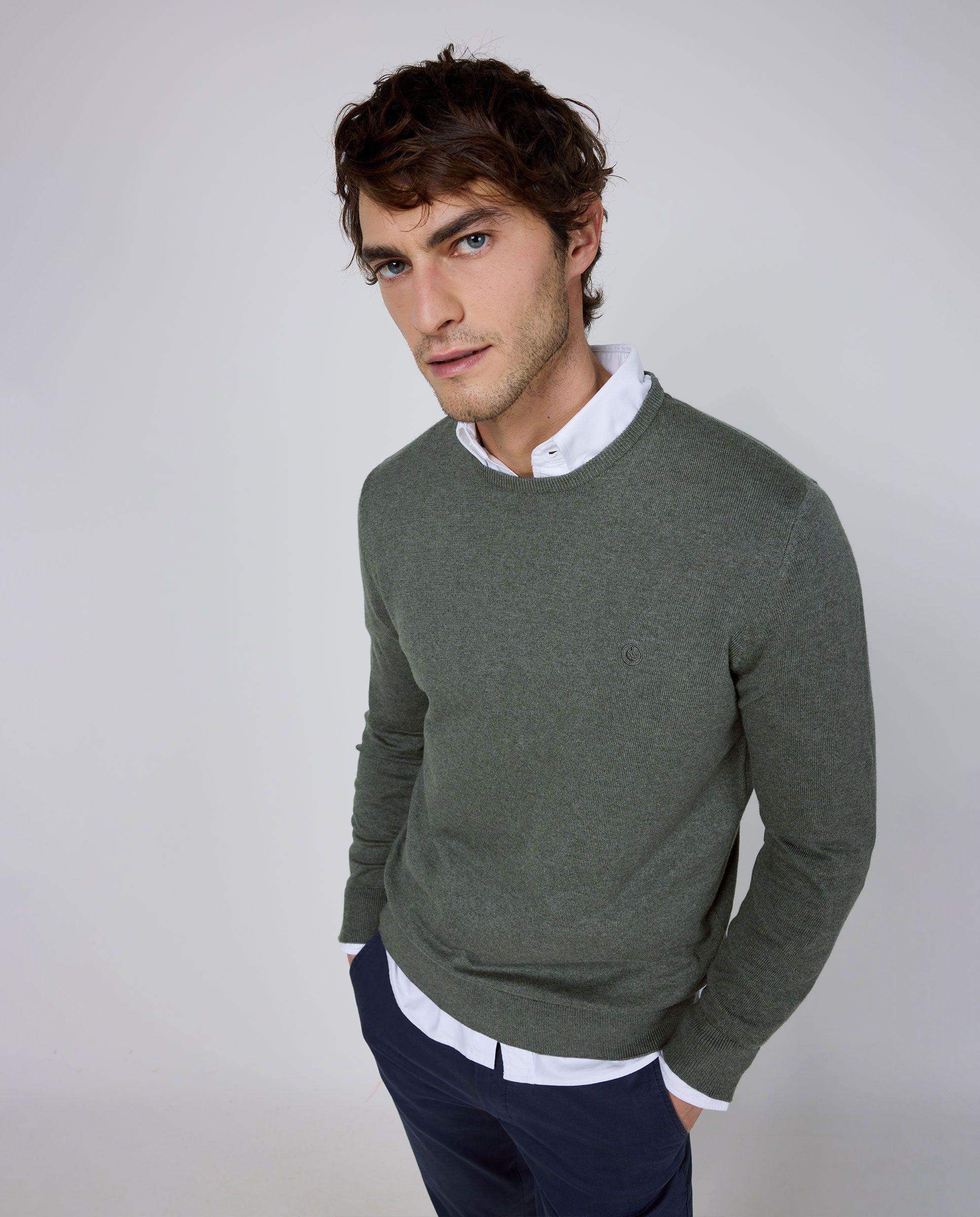 Jersey Cuello Caja Verde HOMBRE PV 26-2