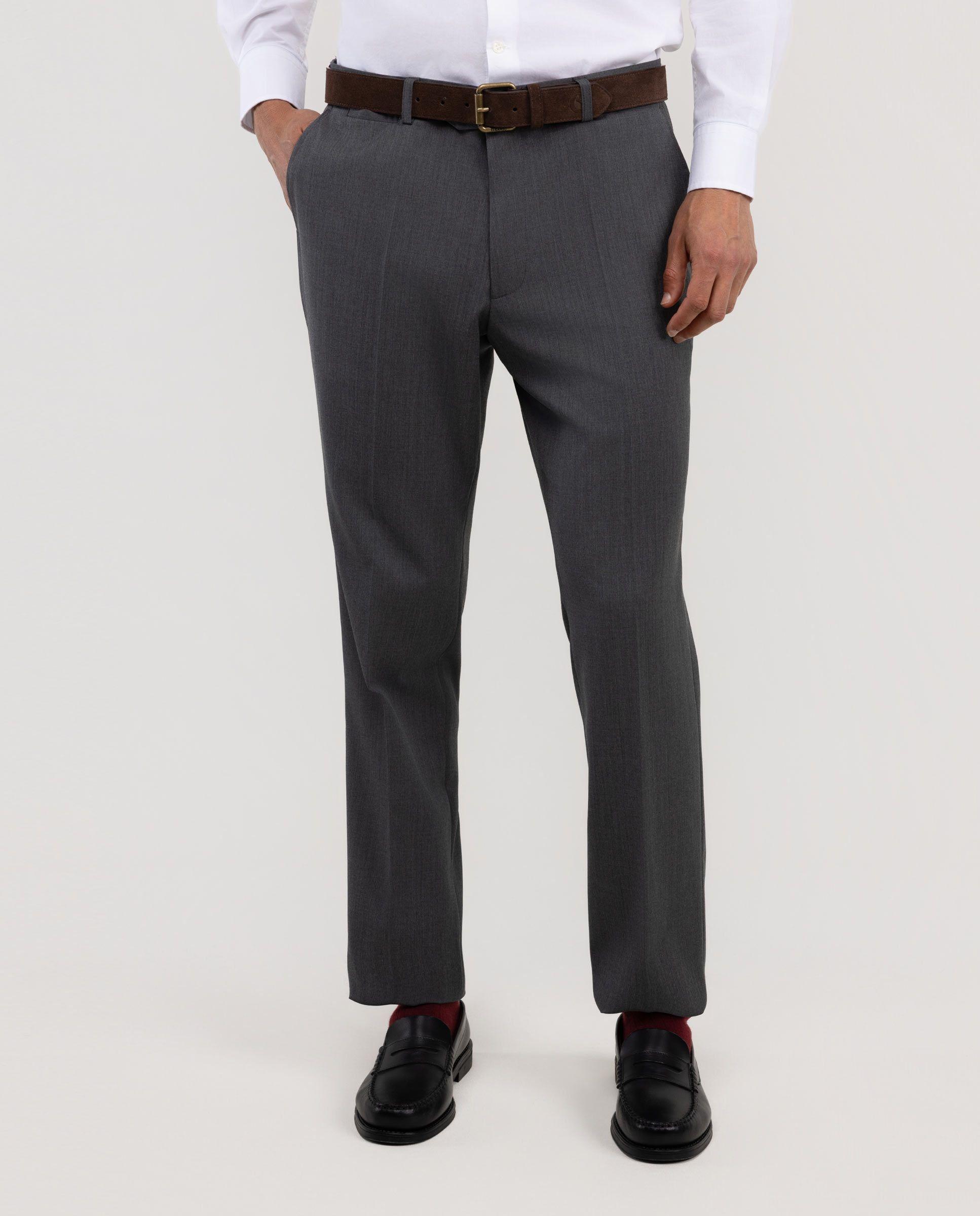 Pantalón Coordinado Liso Lavable Gris HOMBRE OI 25-0