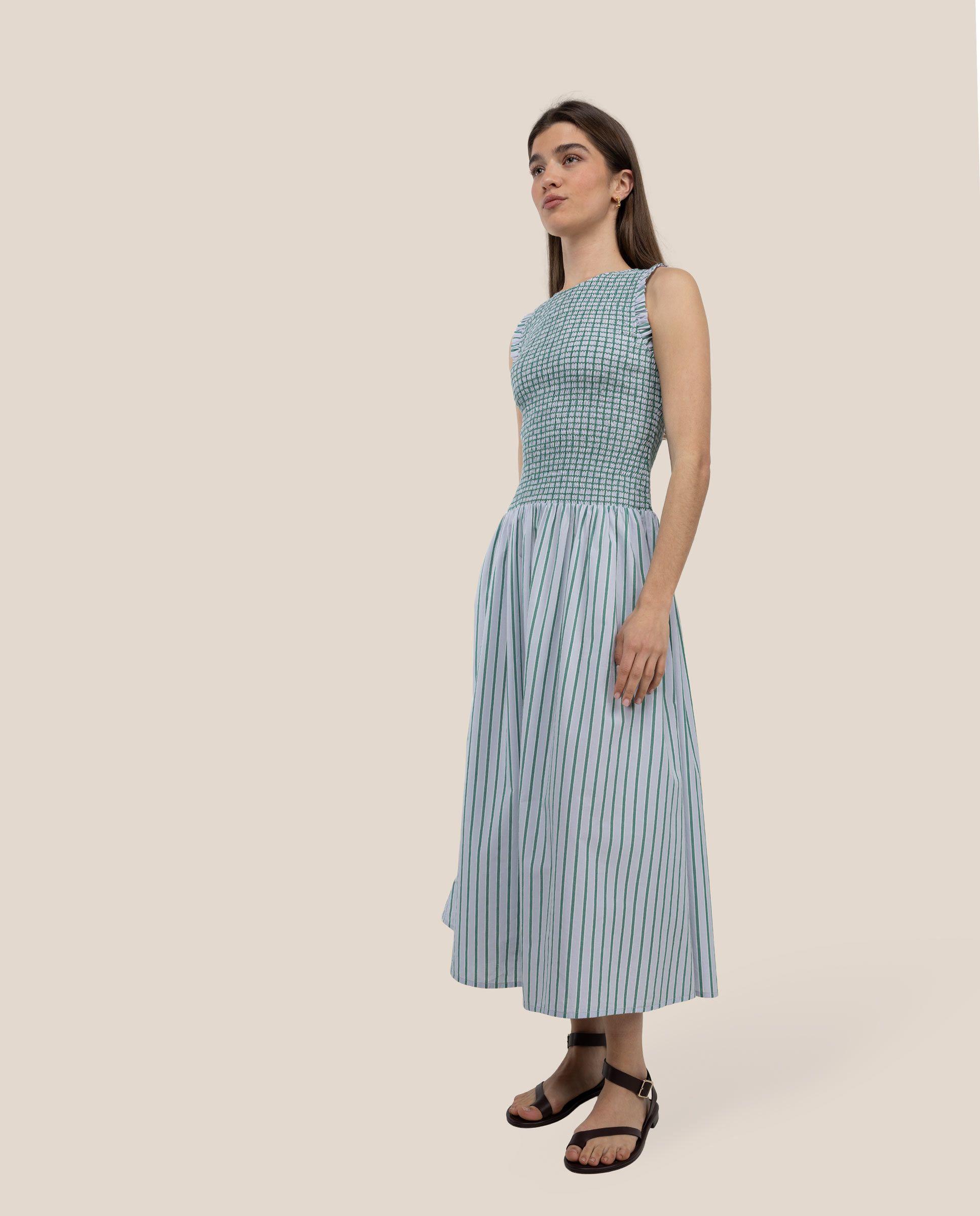 Vestido Valentina Elástico Rayas MUJER PV 26-2