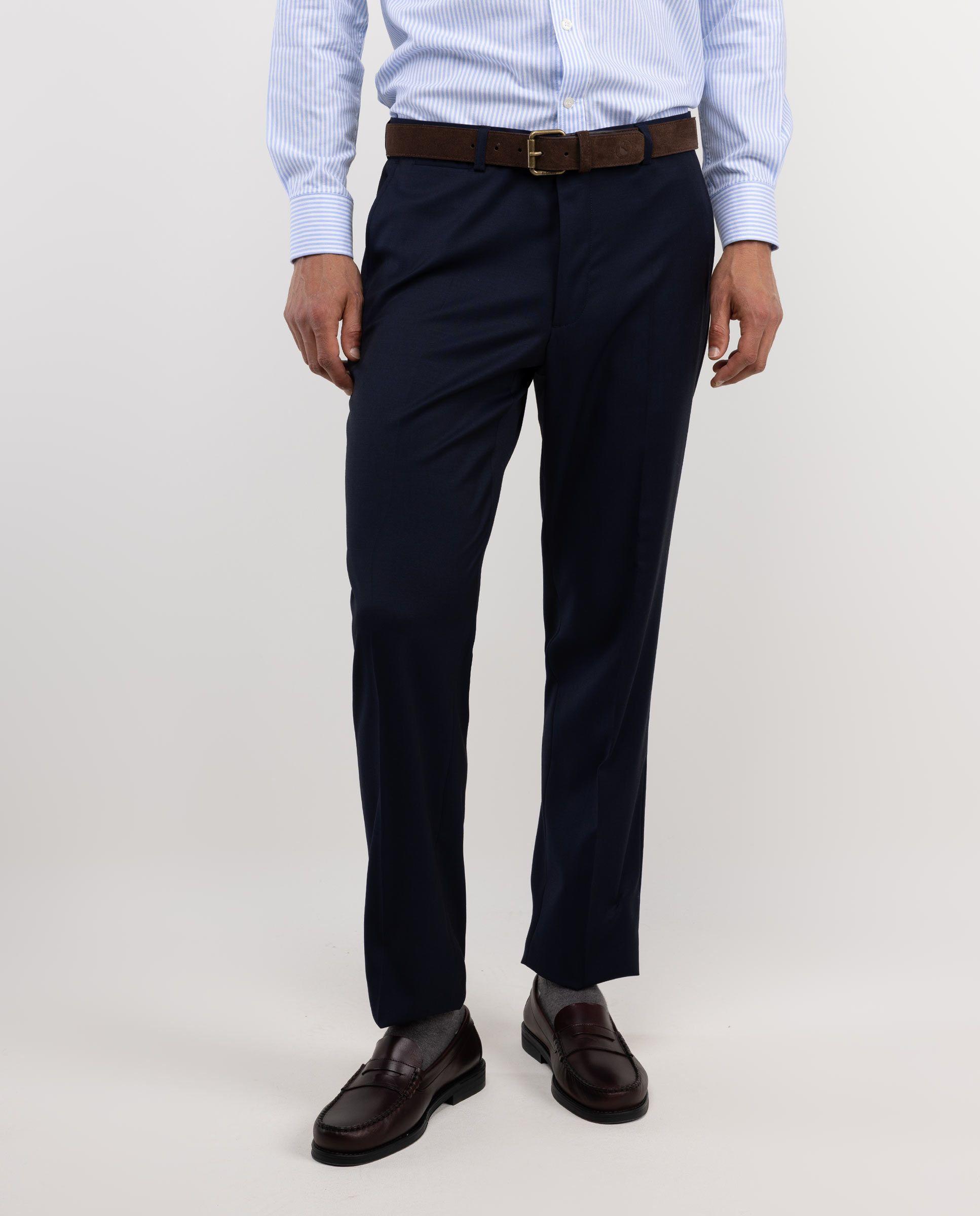 Pantalón Coordinado Liso Lavable Marino HOMBRE OI 25-0