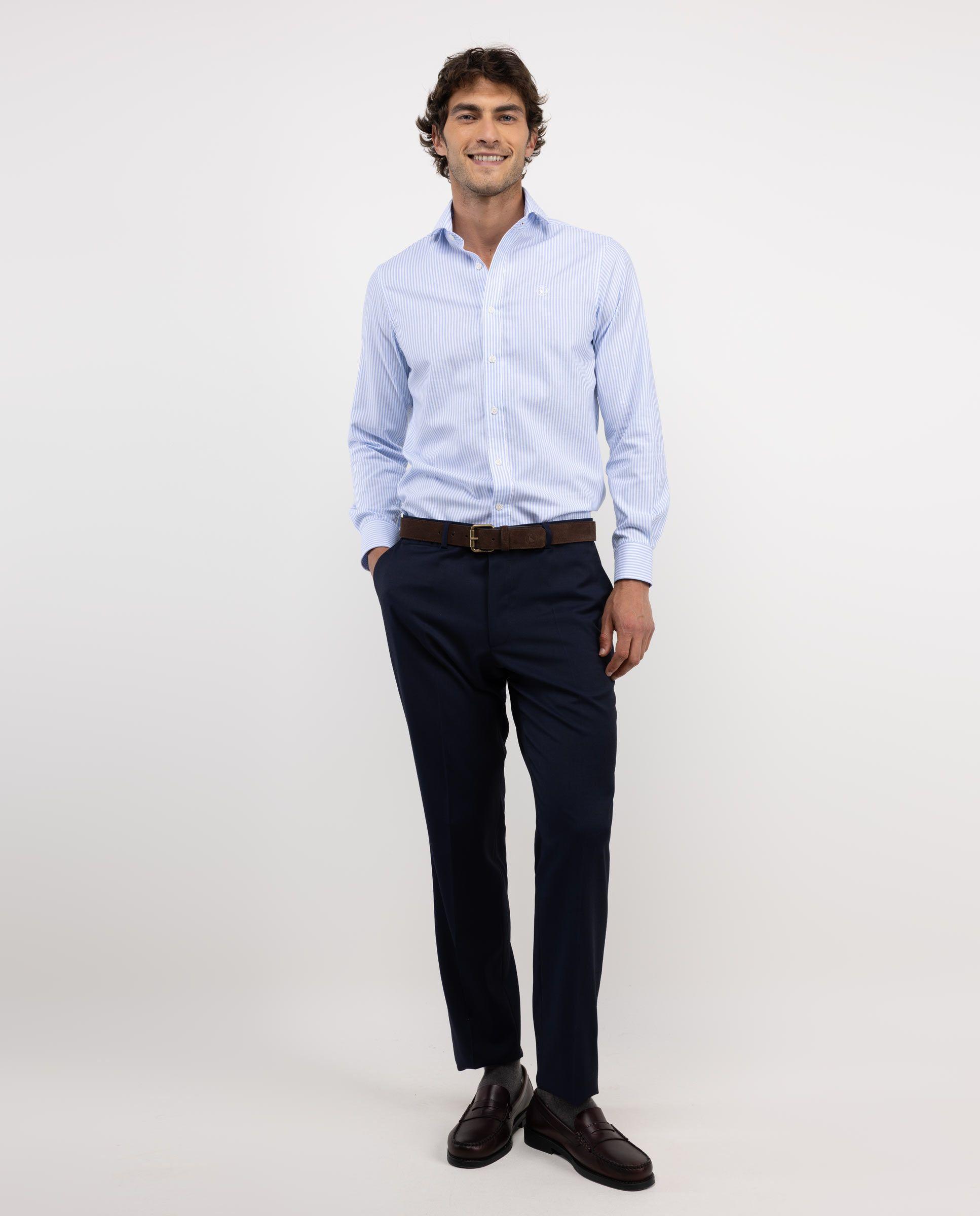 Pantalón Coordinado Liso Lavable Marino HOMBRE OI 25-1