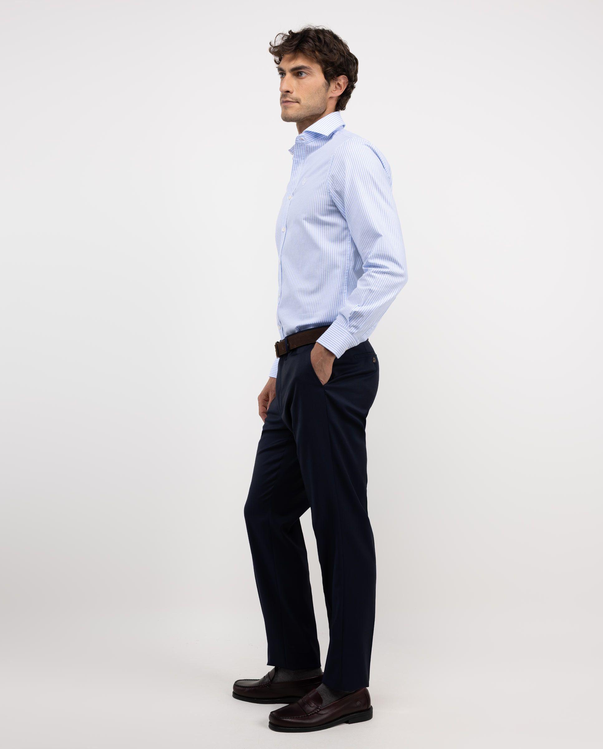 Pantalón Coordinado Liso Lavable Marino HOMBRE OI 25-2