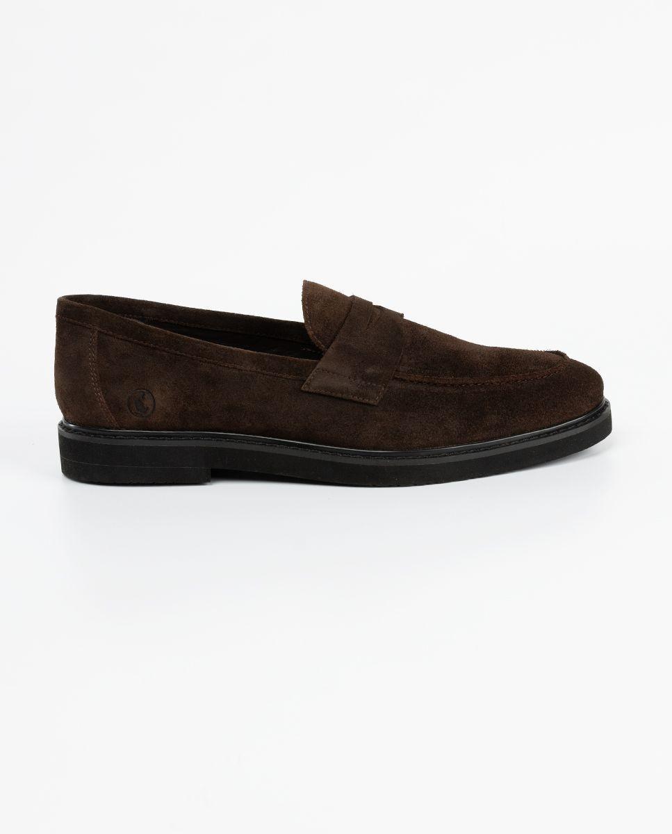 Mocasín Ante Marrón HOMBRE PV 26-1